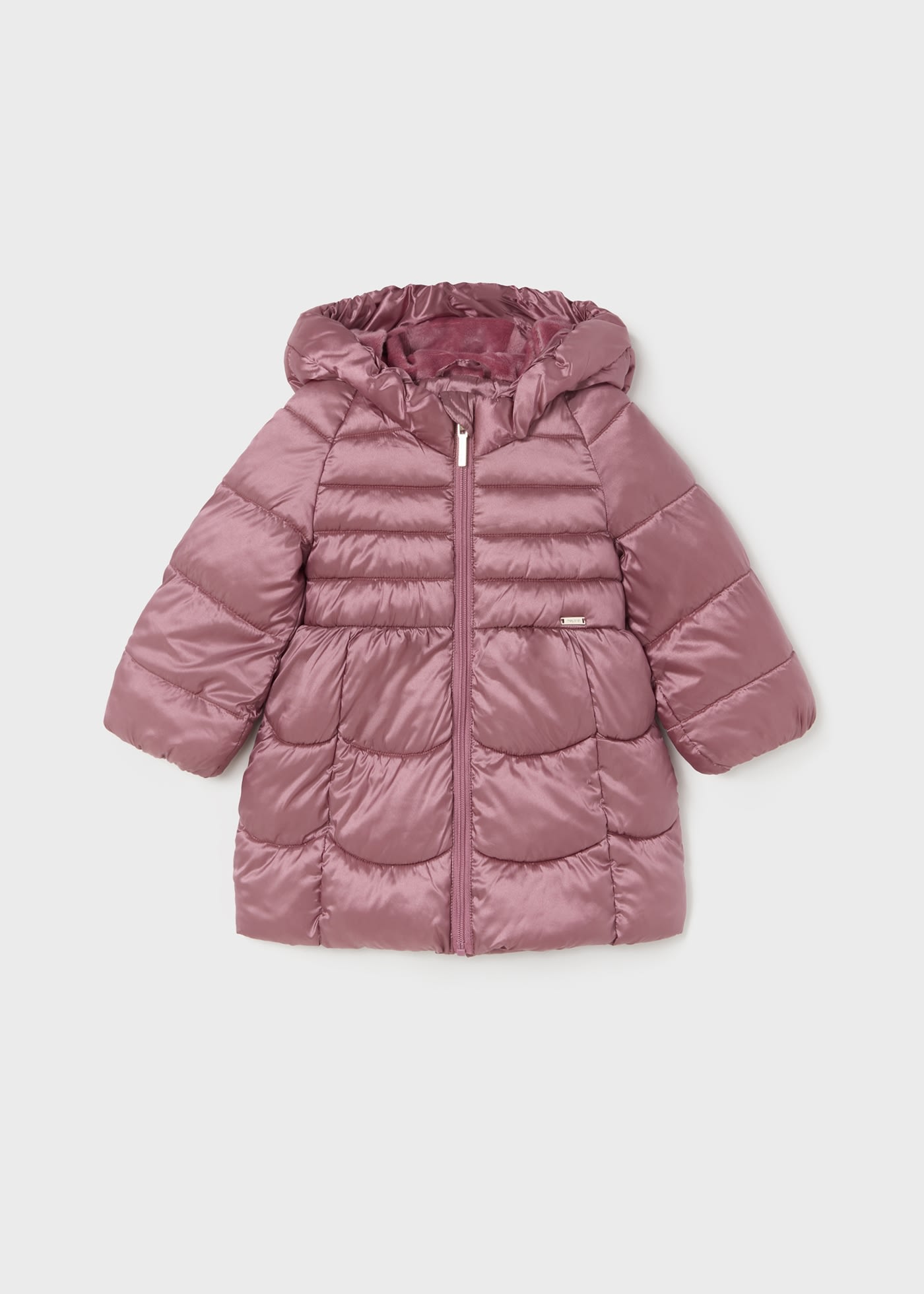 Lange Jacke Recycling-Polyester Baby