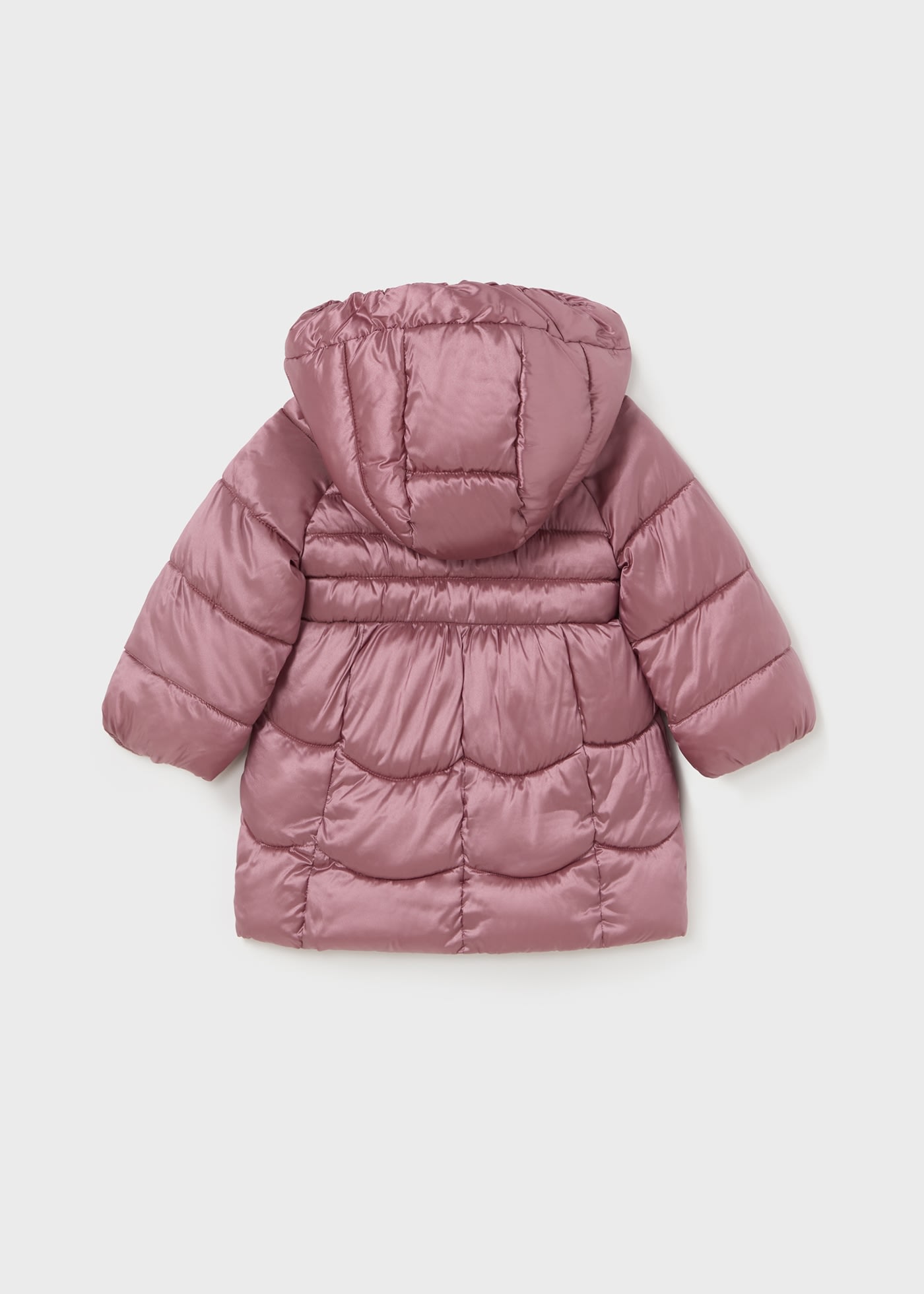Lange Jacke Recycling-Polyester Baby