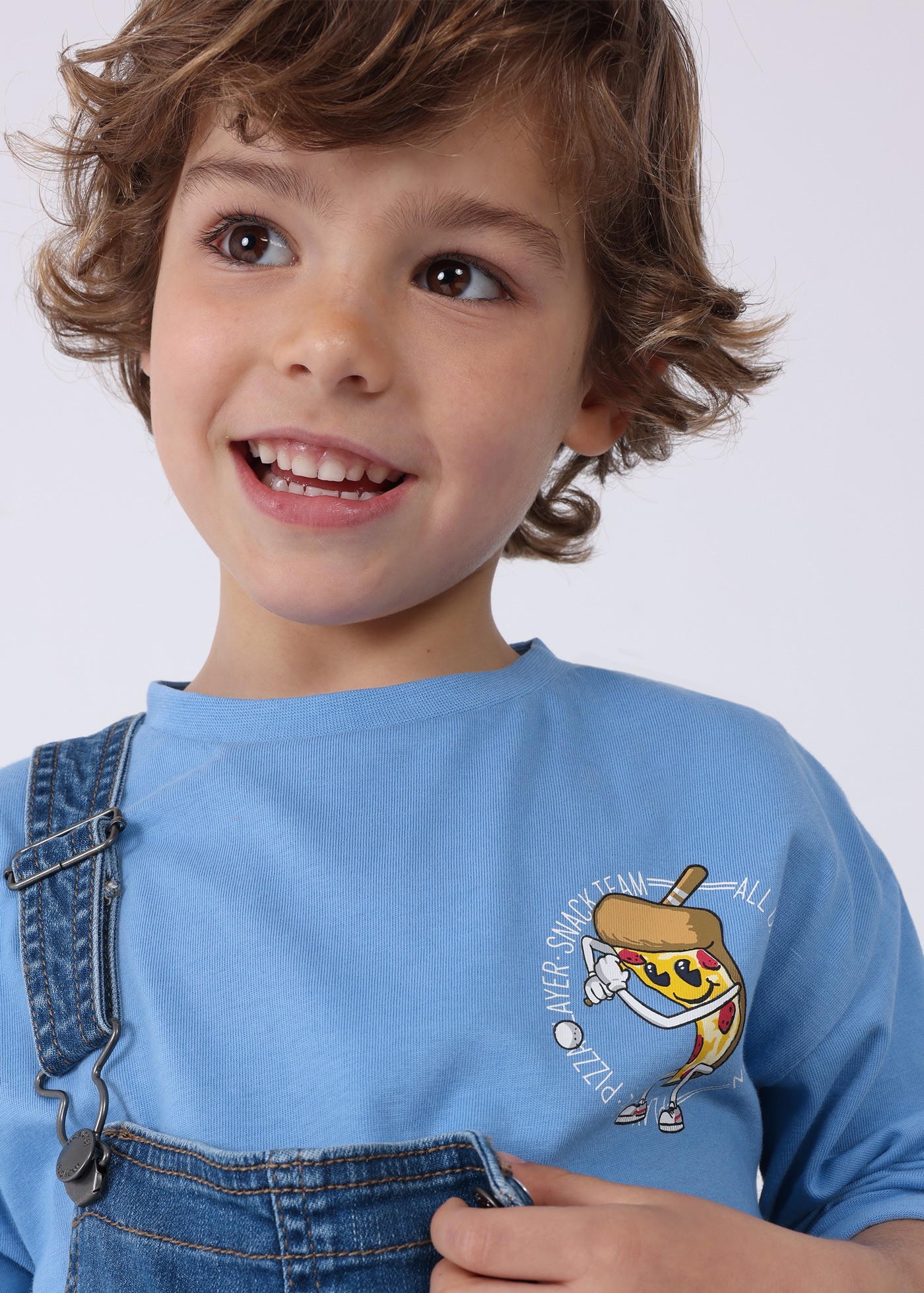 Snack print t-shirt Better Cotton boy