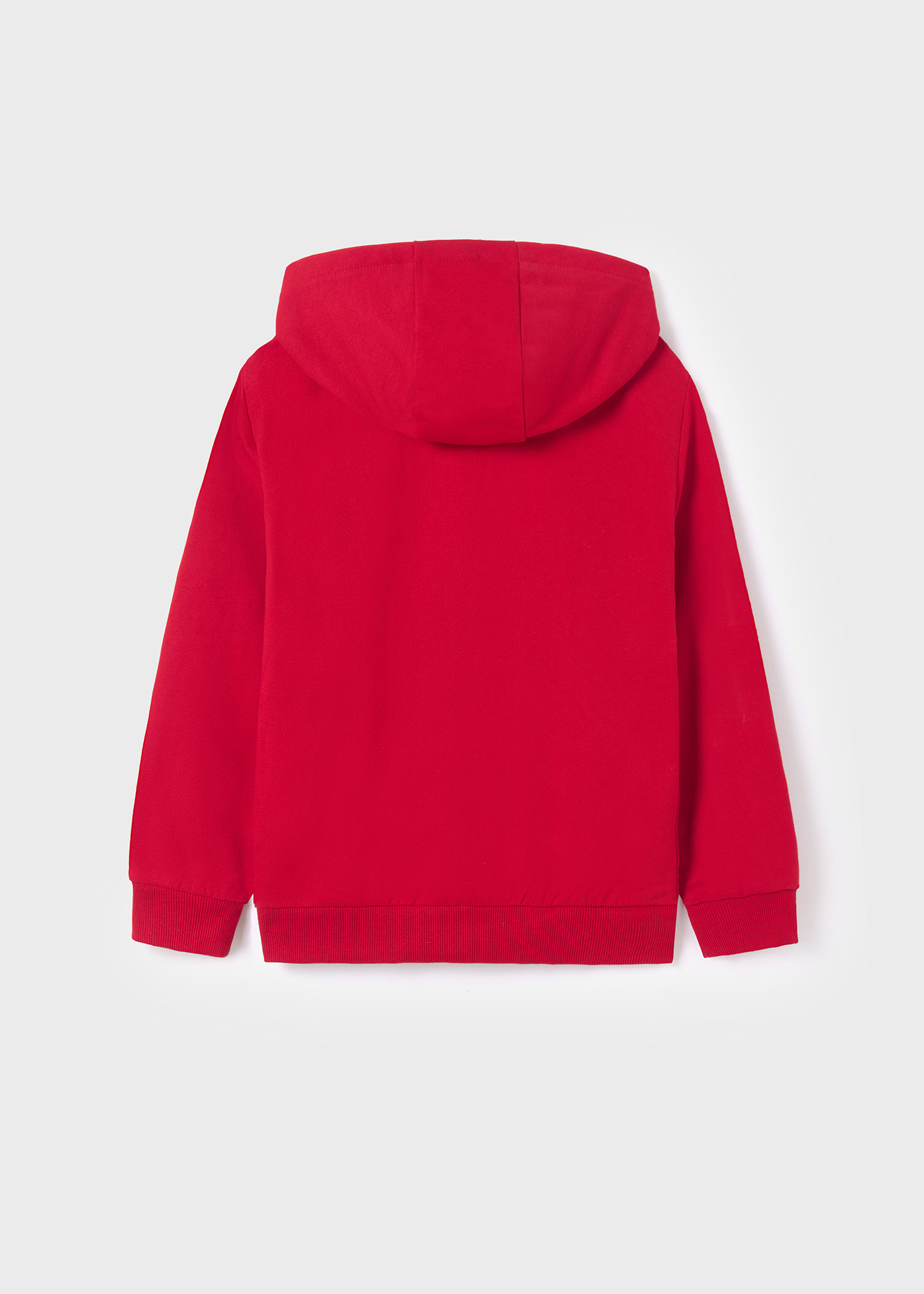 Boys red discount zip up hoodie