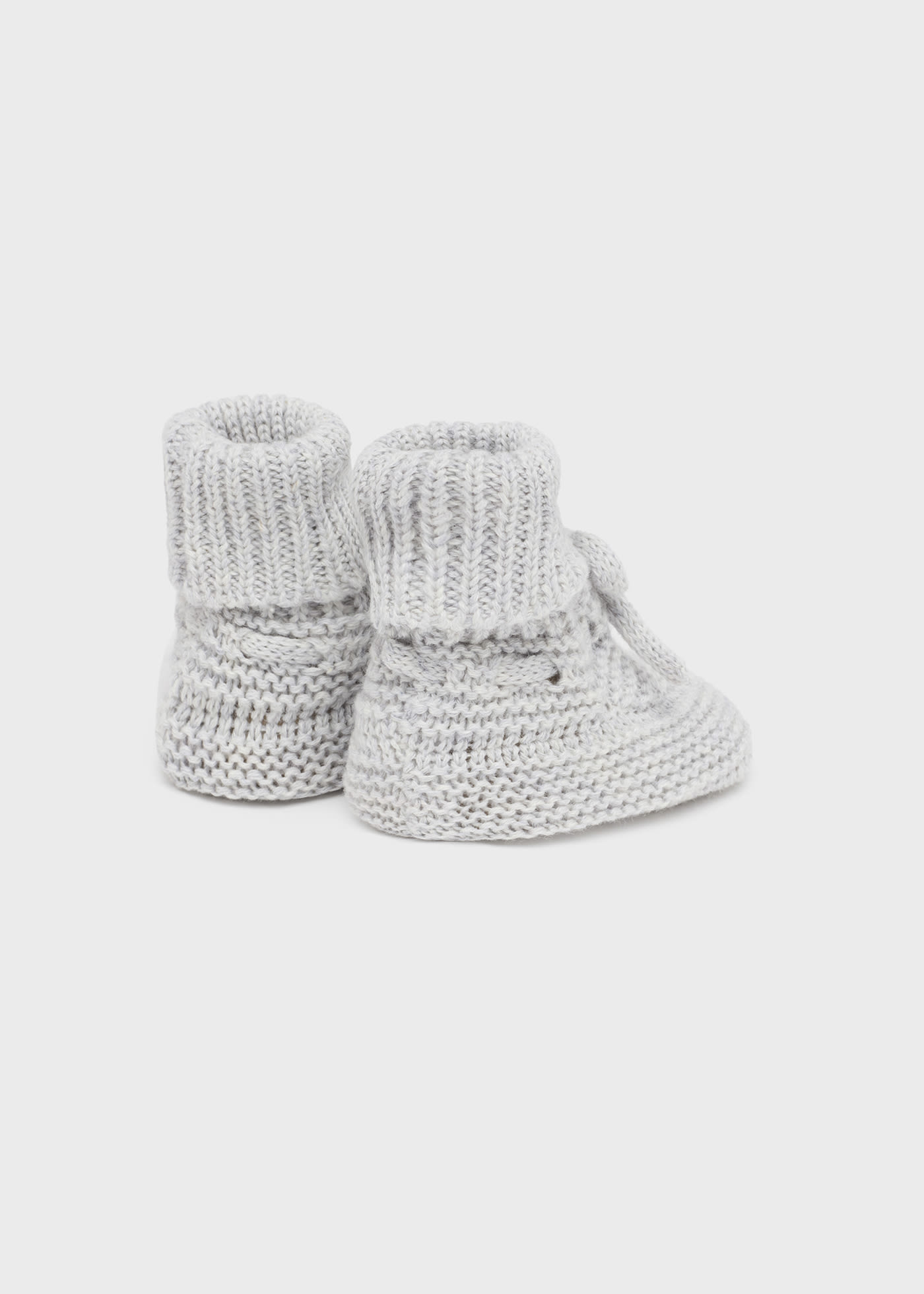 Newborn tricot booties Better Cotton