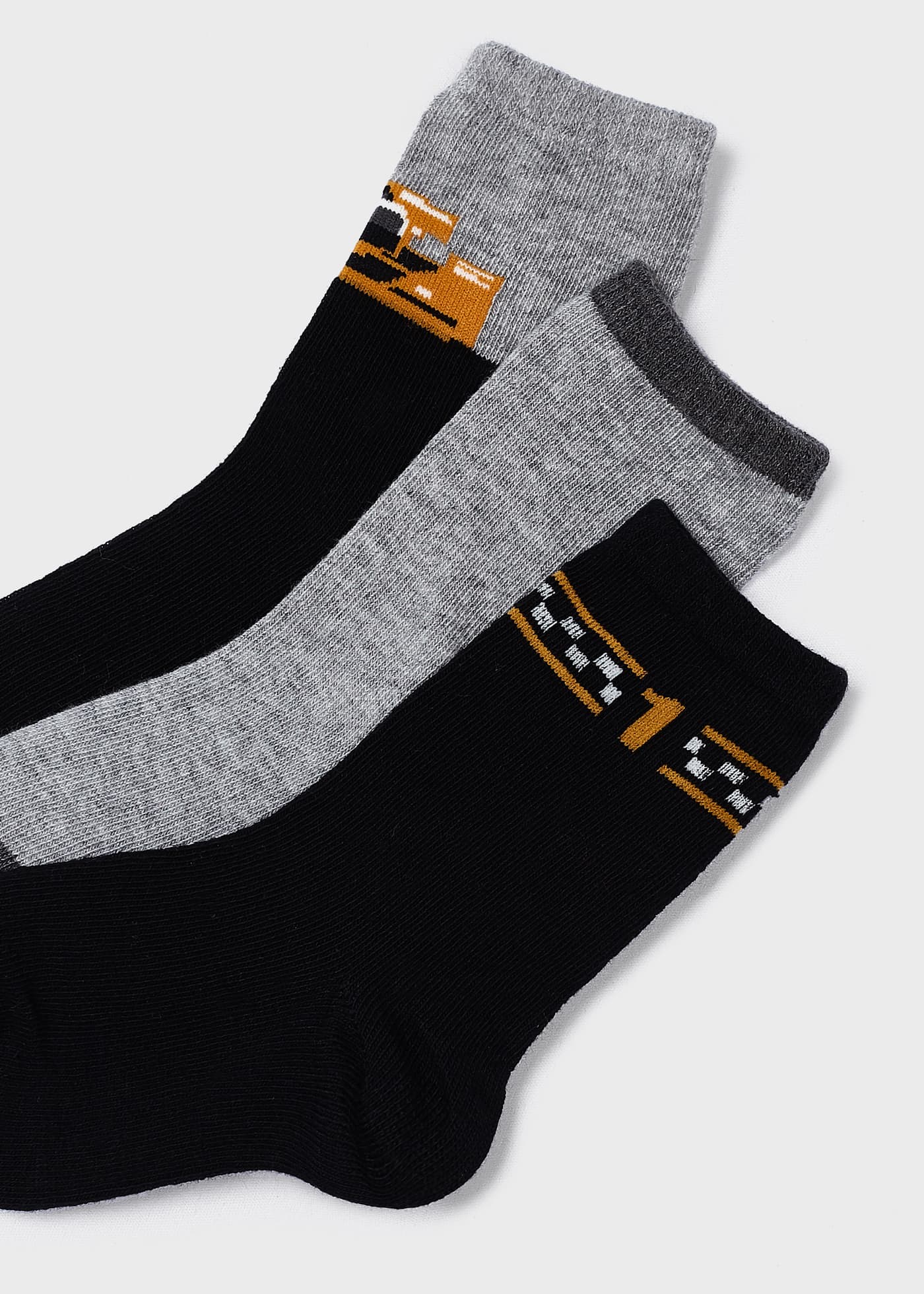 Комплект 3 чифта чорапи от органичен памук за момче