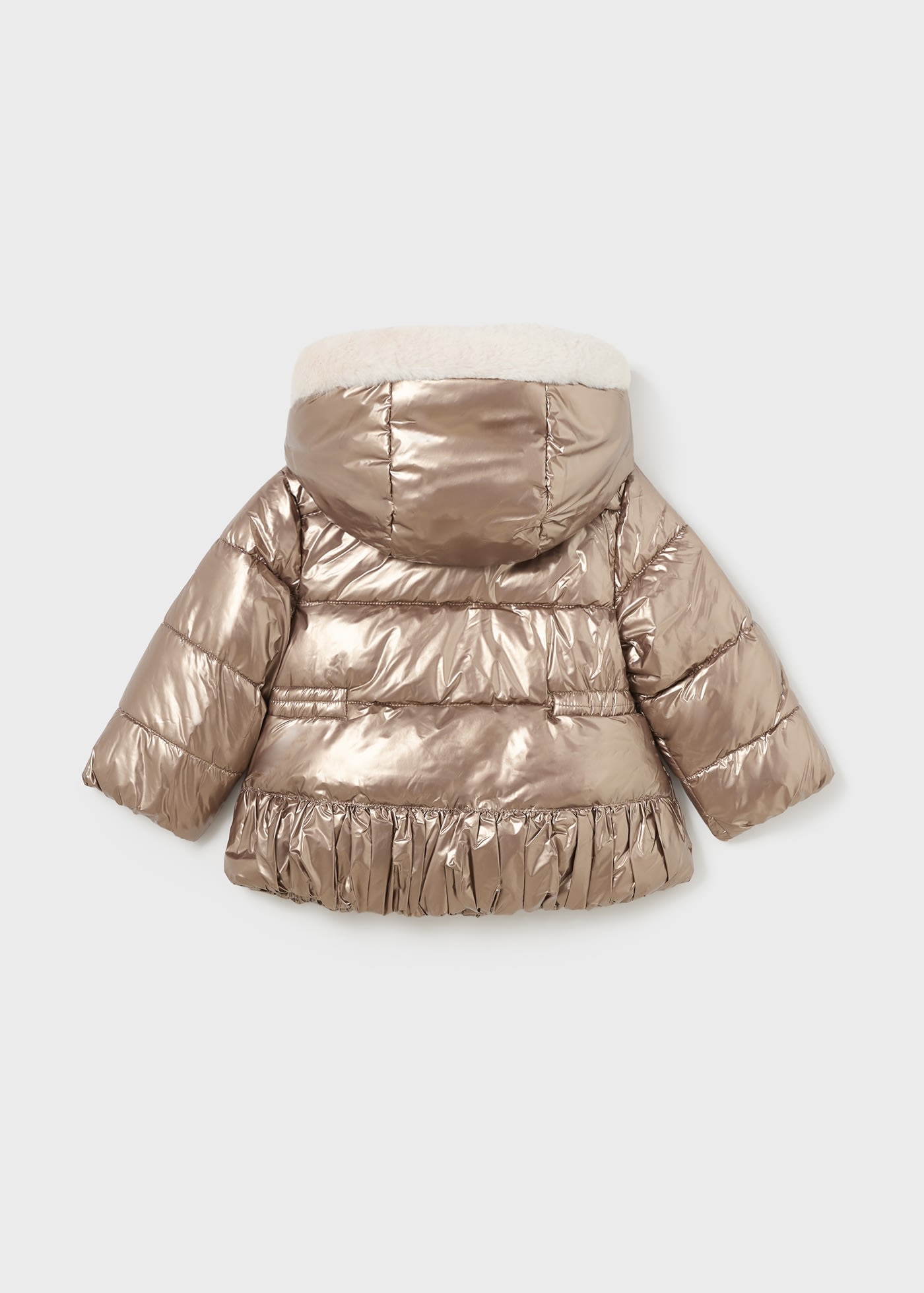 Manteau en polyester recyclé bébé