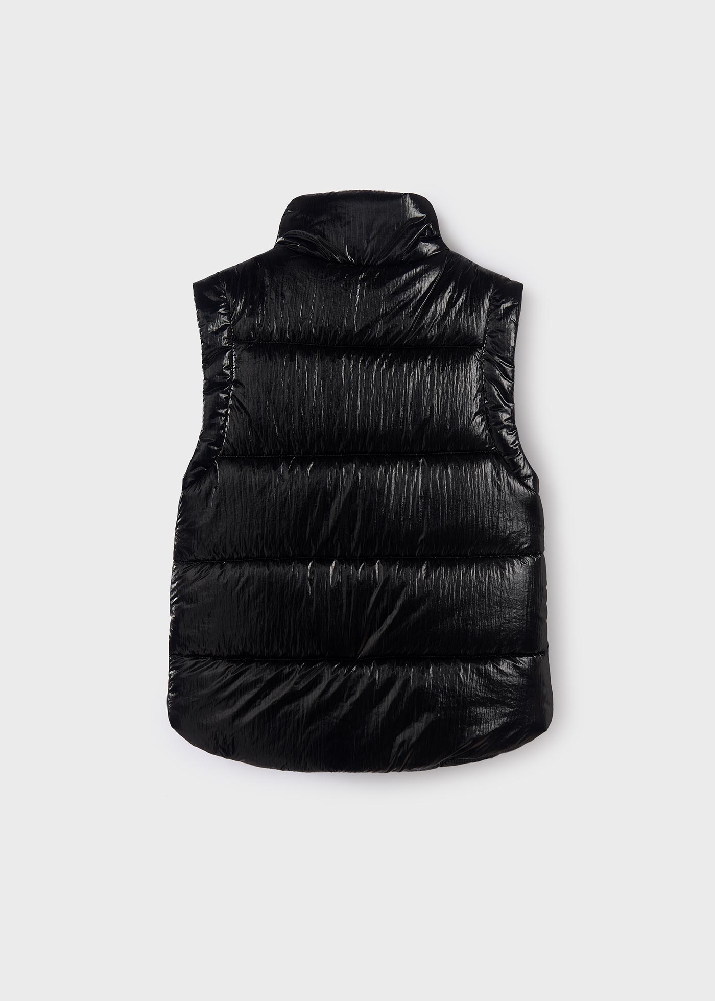 Metallic vest recycled fibers girl