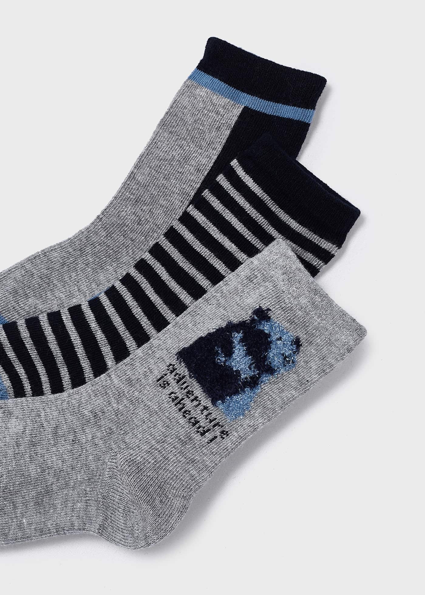 Комплект 3 чифта чорапи от органичен памук за момче