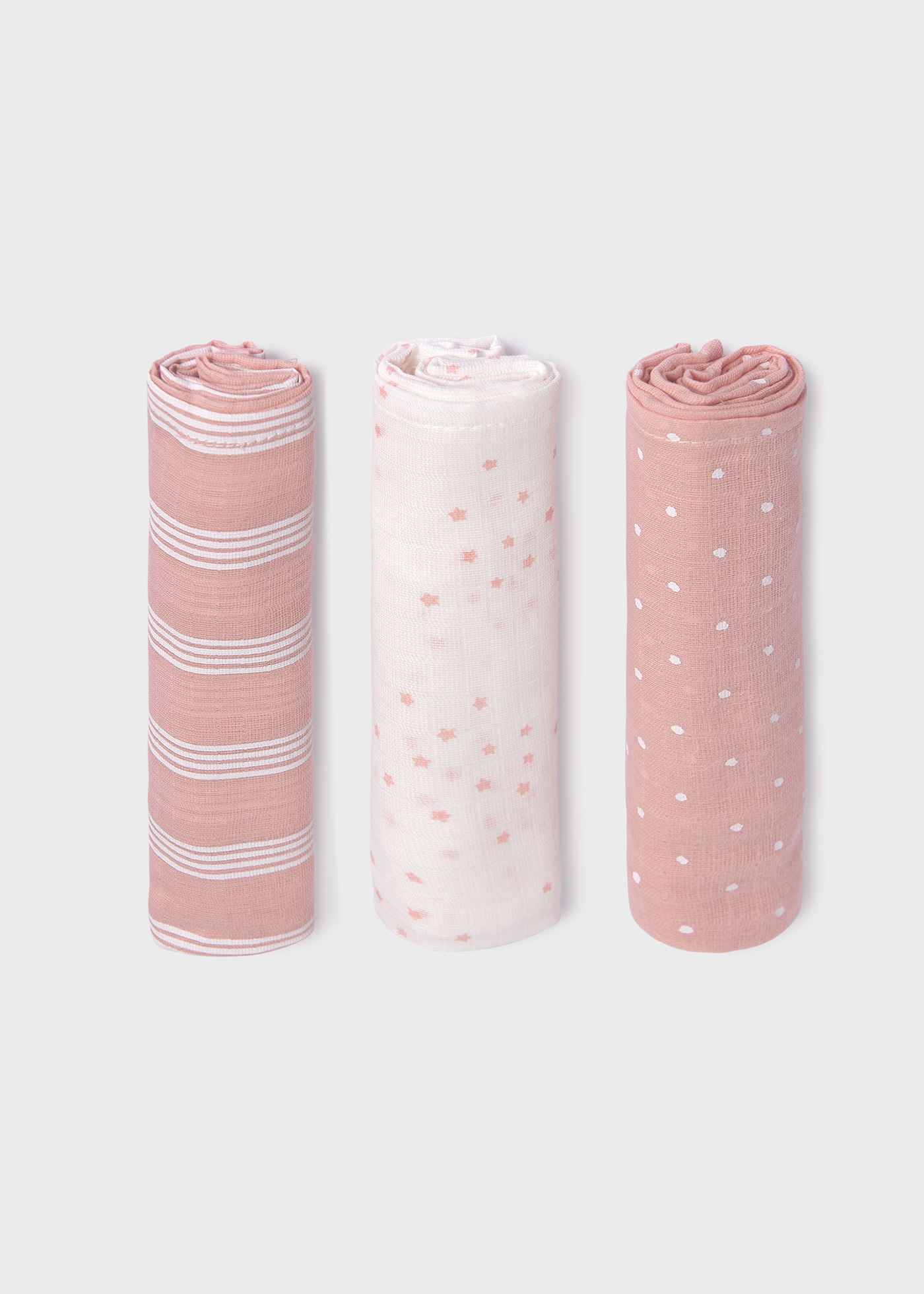 Pack 3 fraldinhas Better Cotton bebé