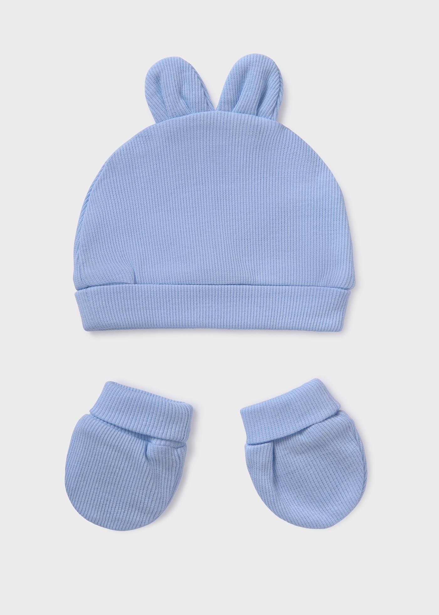 Completo cappello manopole Better Cotton neonato