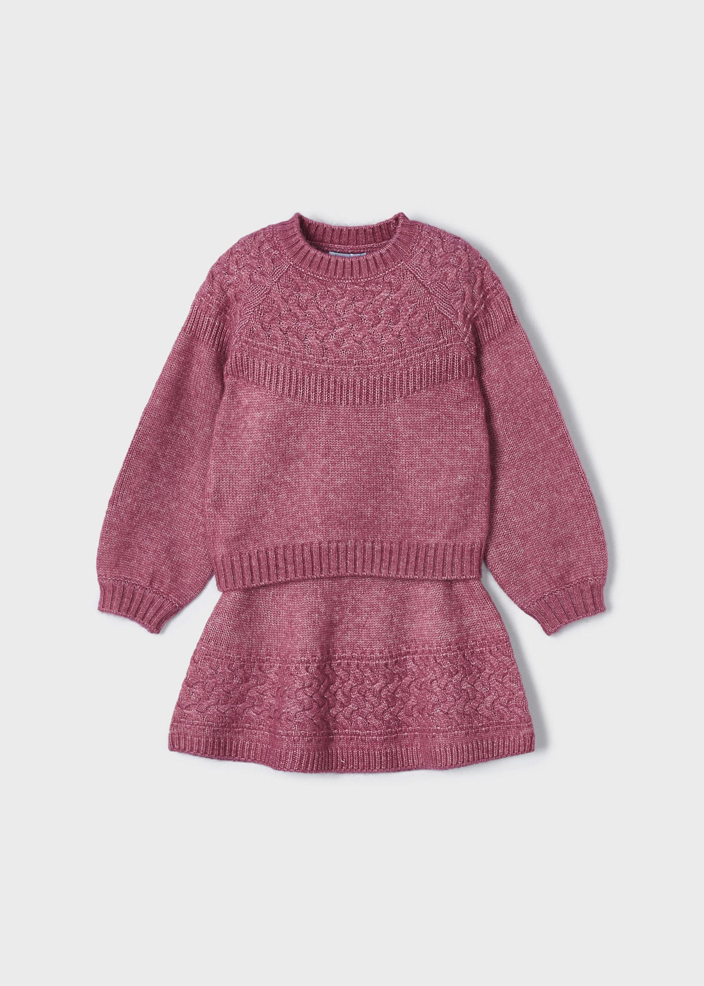 Girl 2 piece tricot set recycled polyester