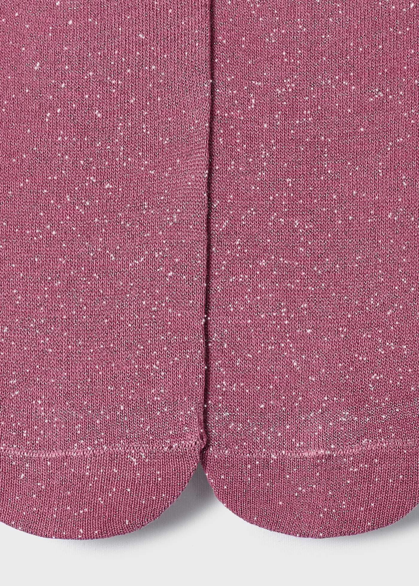Girl tights with metallic thread