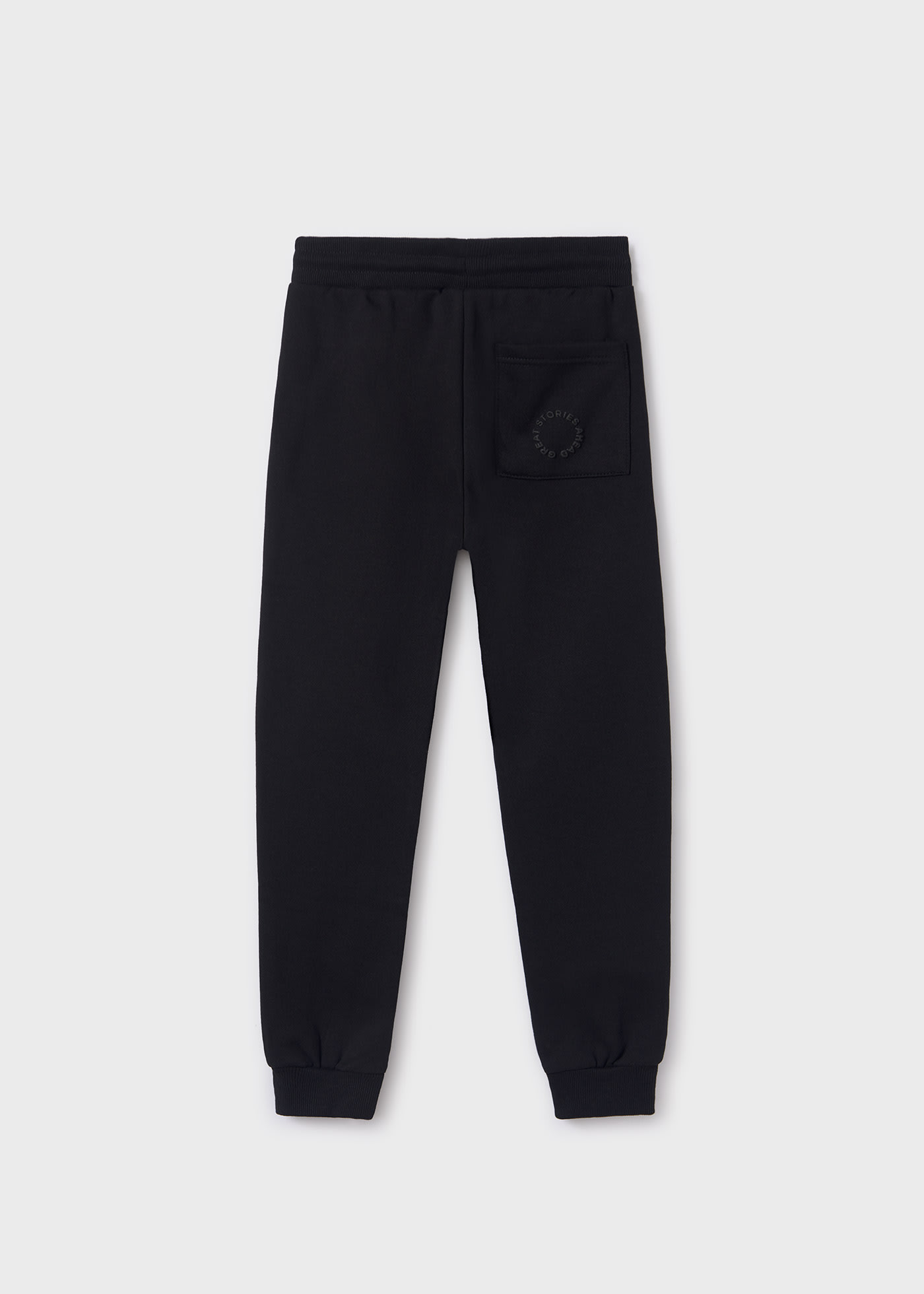 Mayoral - Boys Fleece Joggers in Black