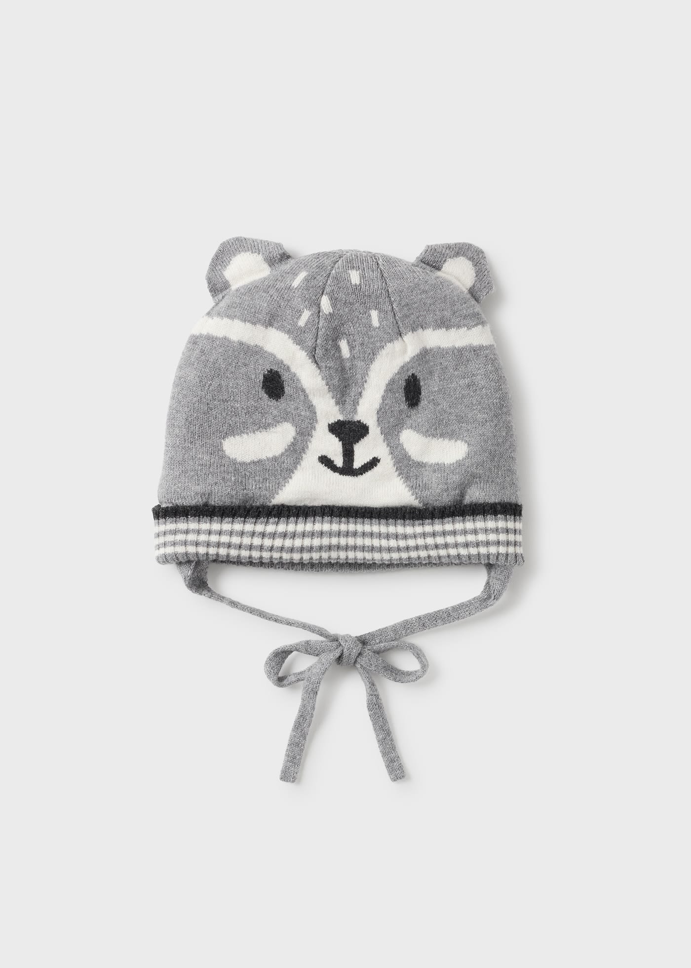 Baby tricot hat with ears