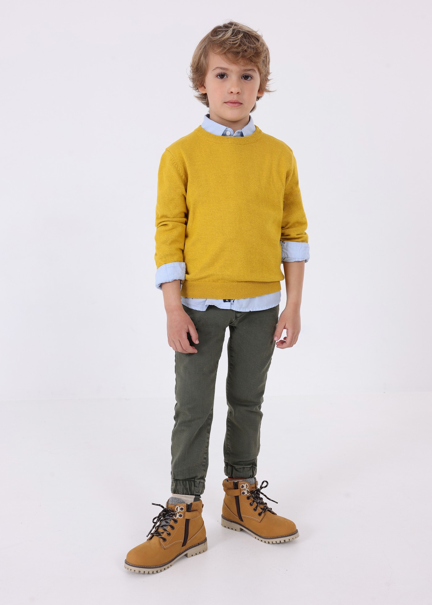 Boys on sale yellow jumper