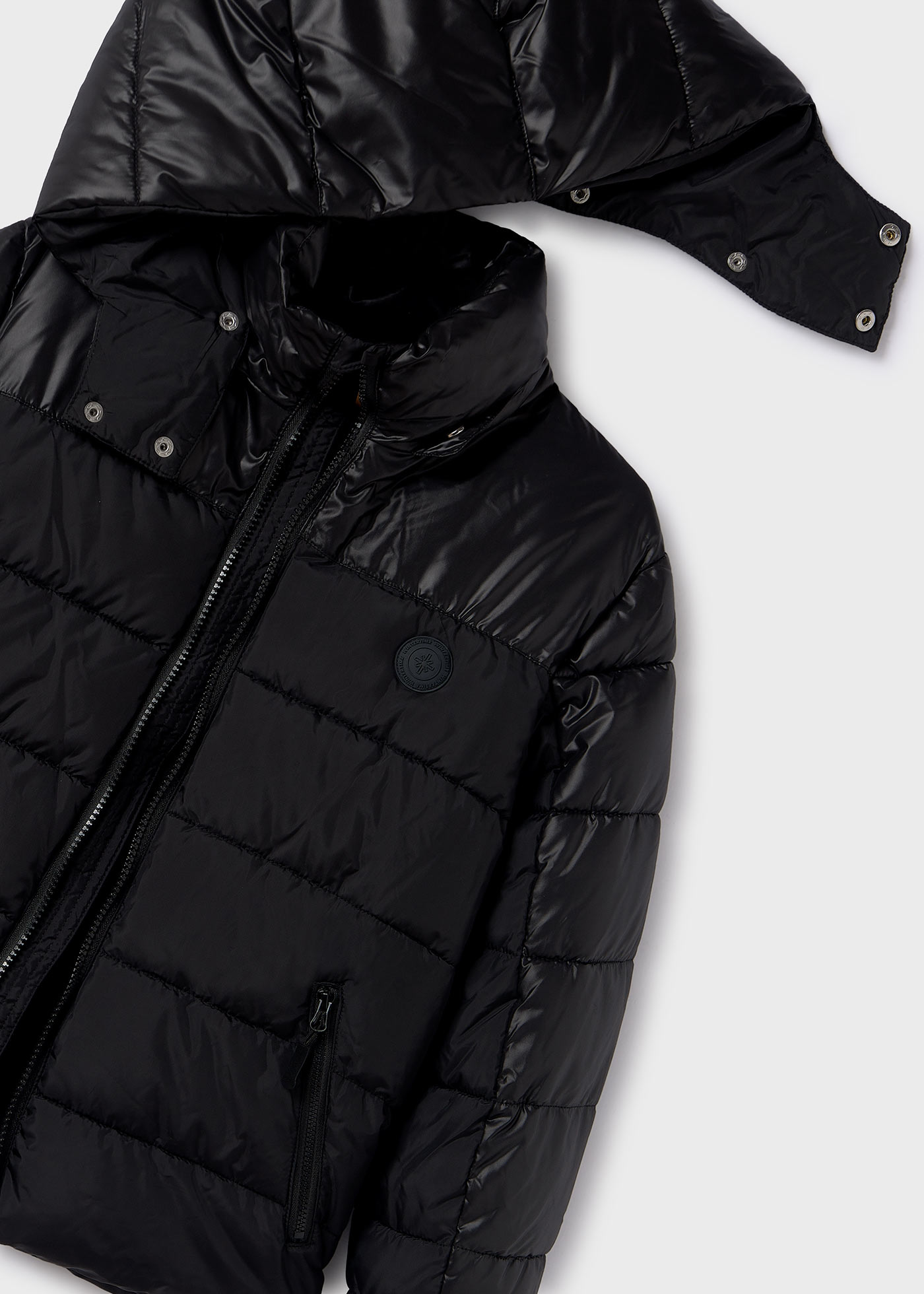 DIESEL kid hooded padded jacket