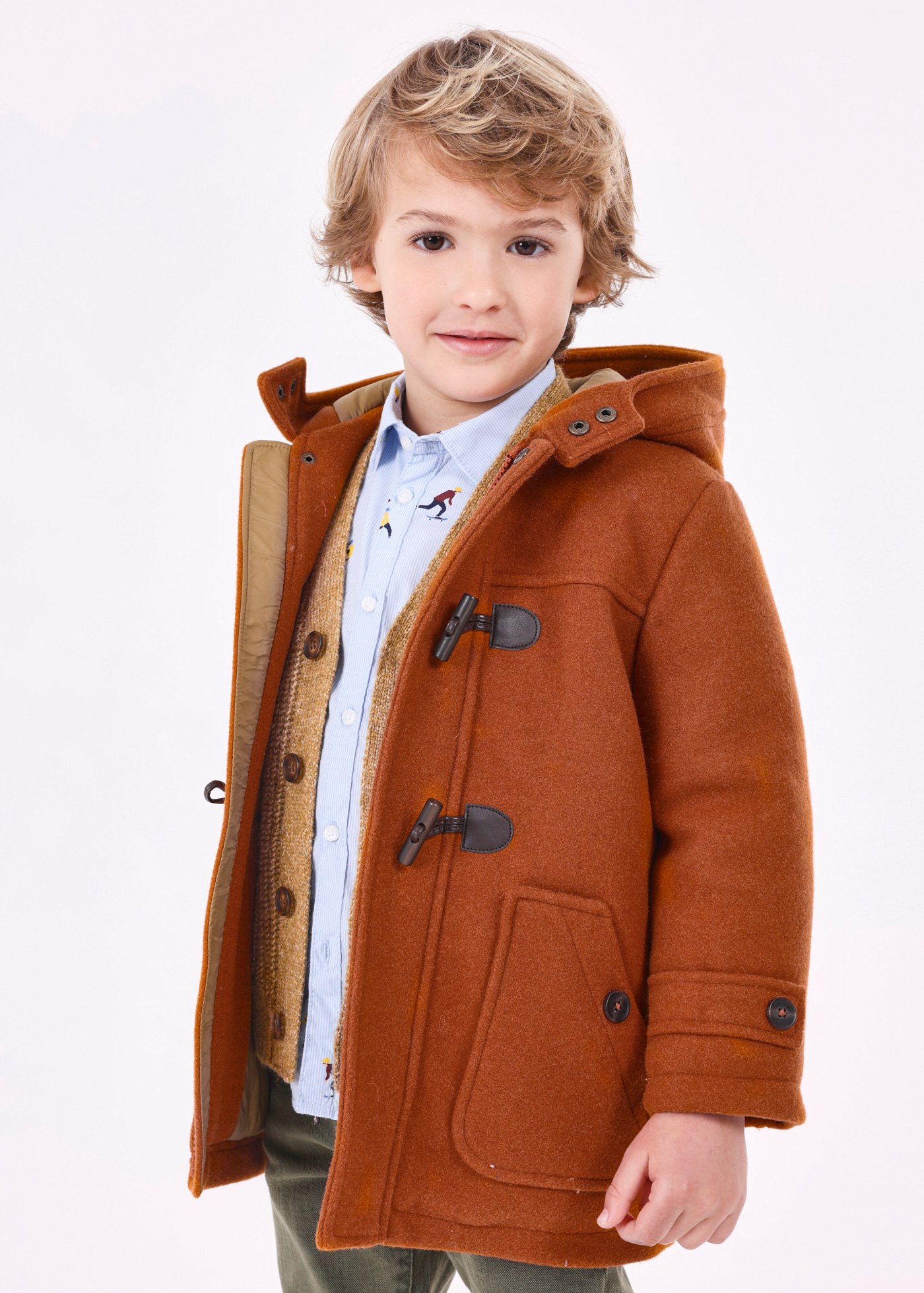 Boy duffle coat