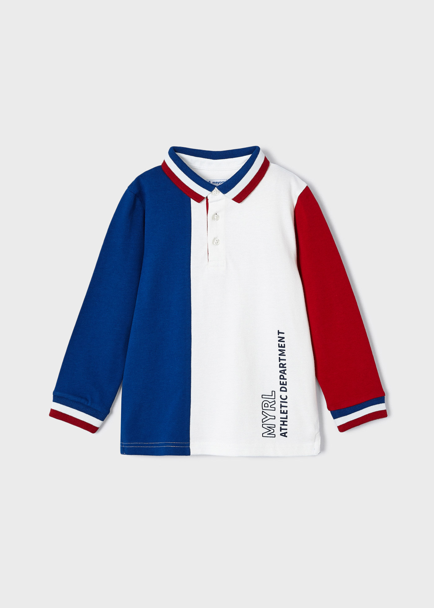 Boy rugby polo shirt Better Cotton