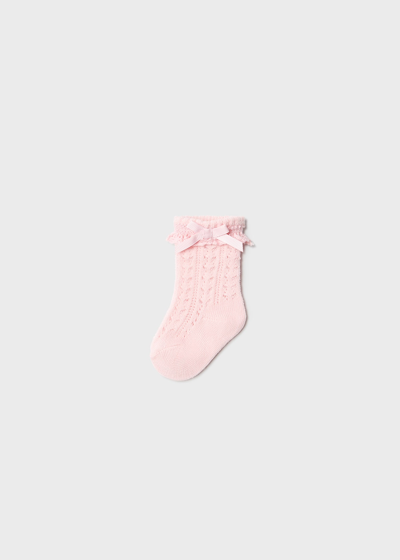 Newborn openwork socks