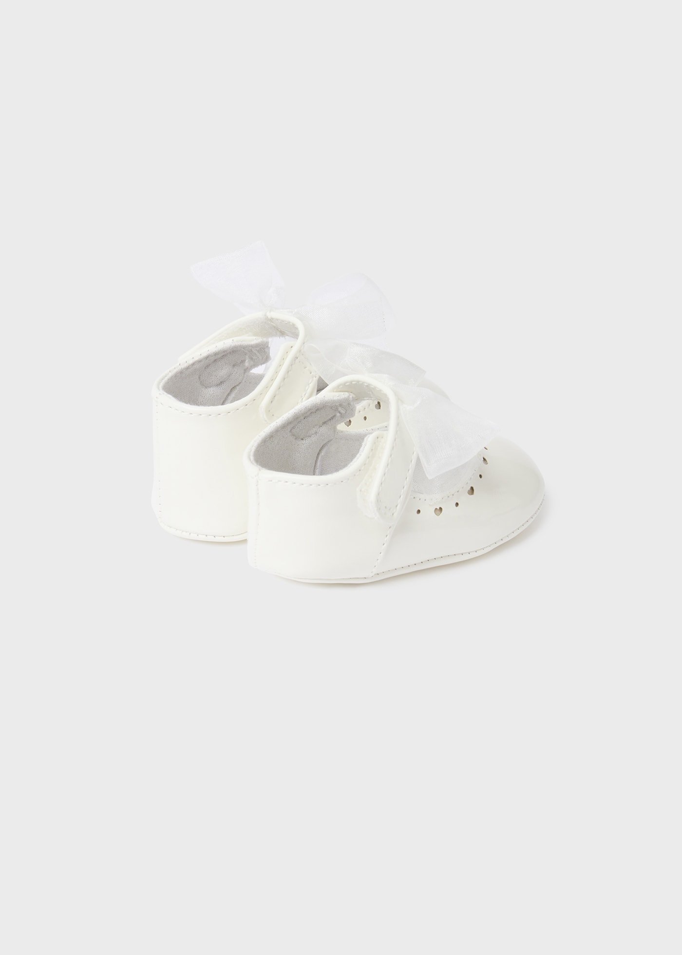 Newborn bow Mary Janes