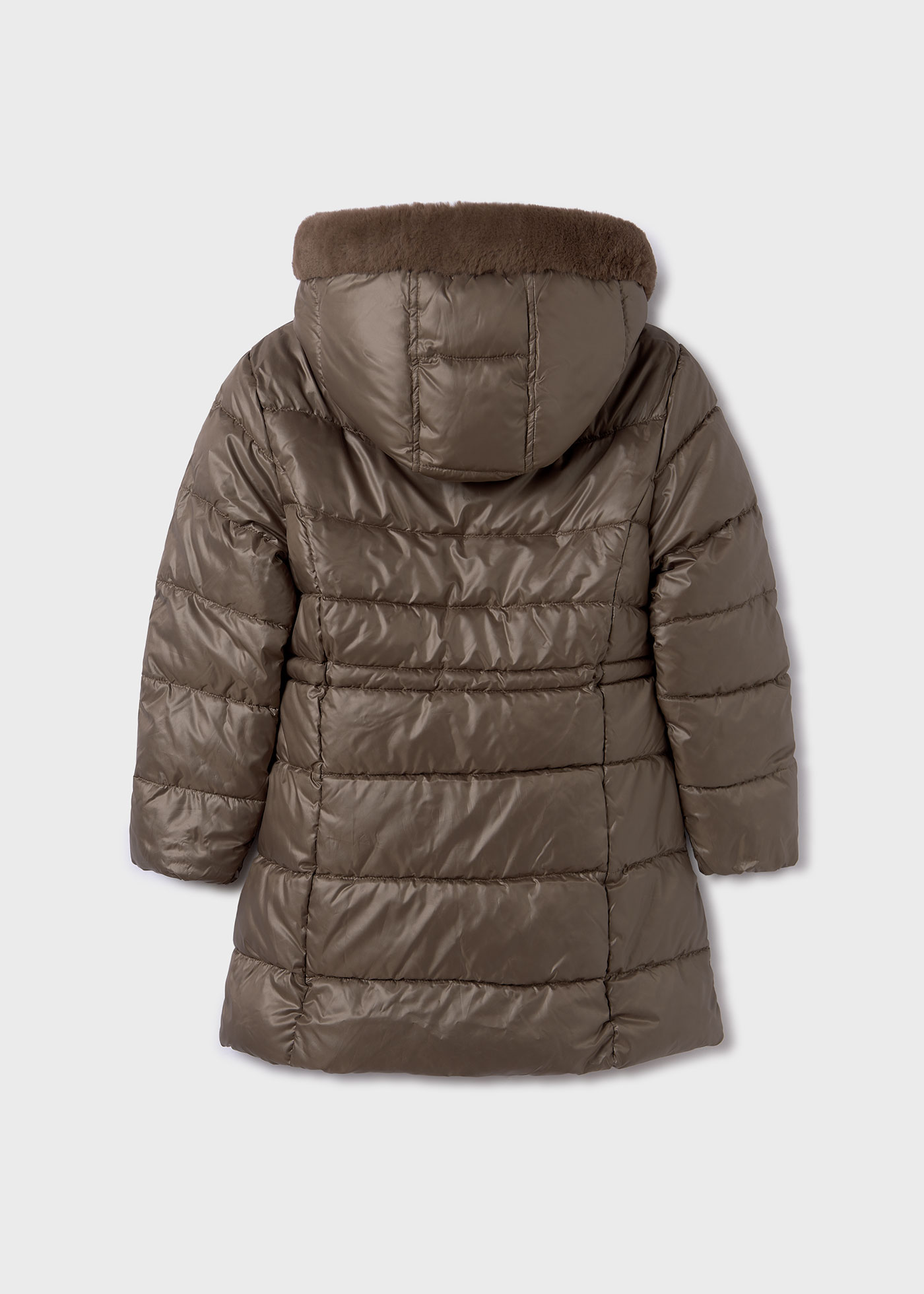 Girls long puffer online coat