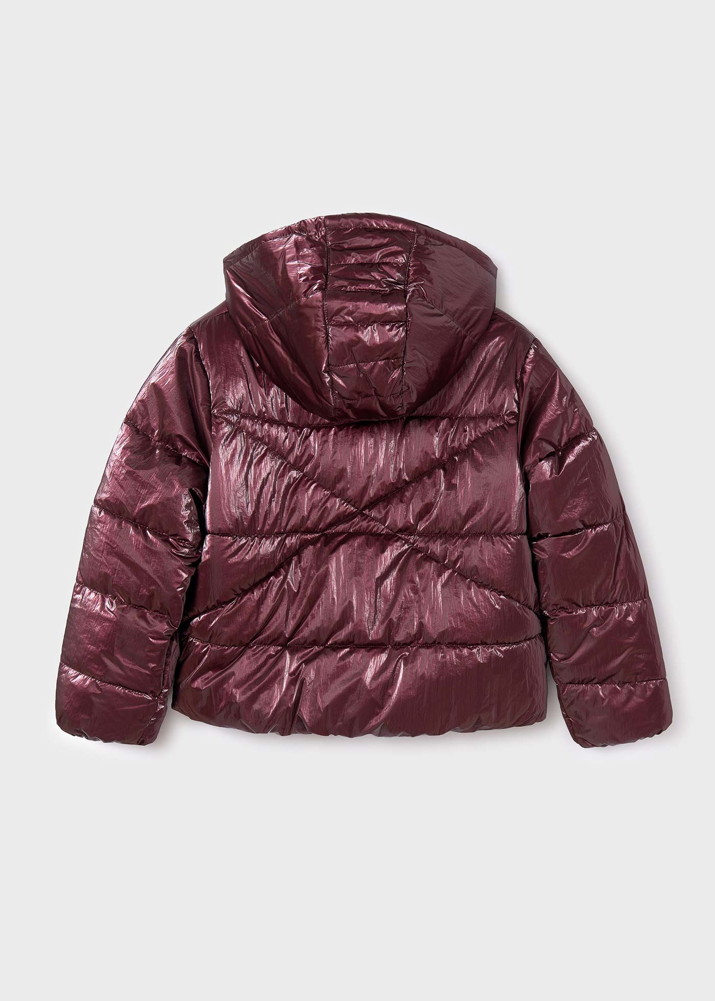 Metallic Puffer Jacket