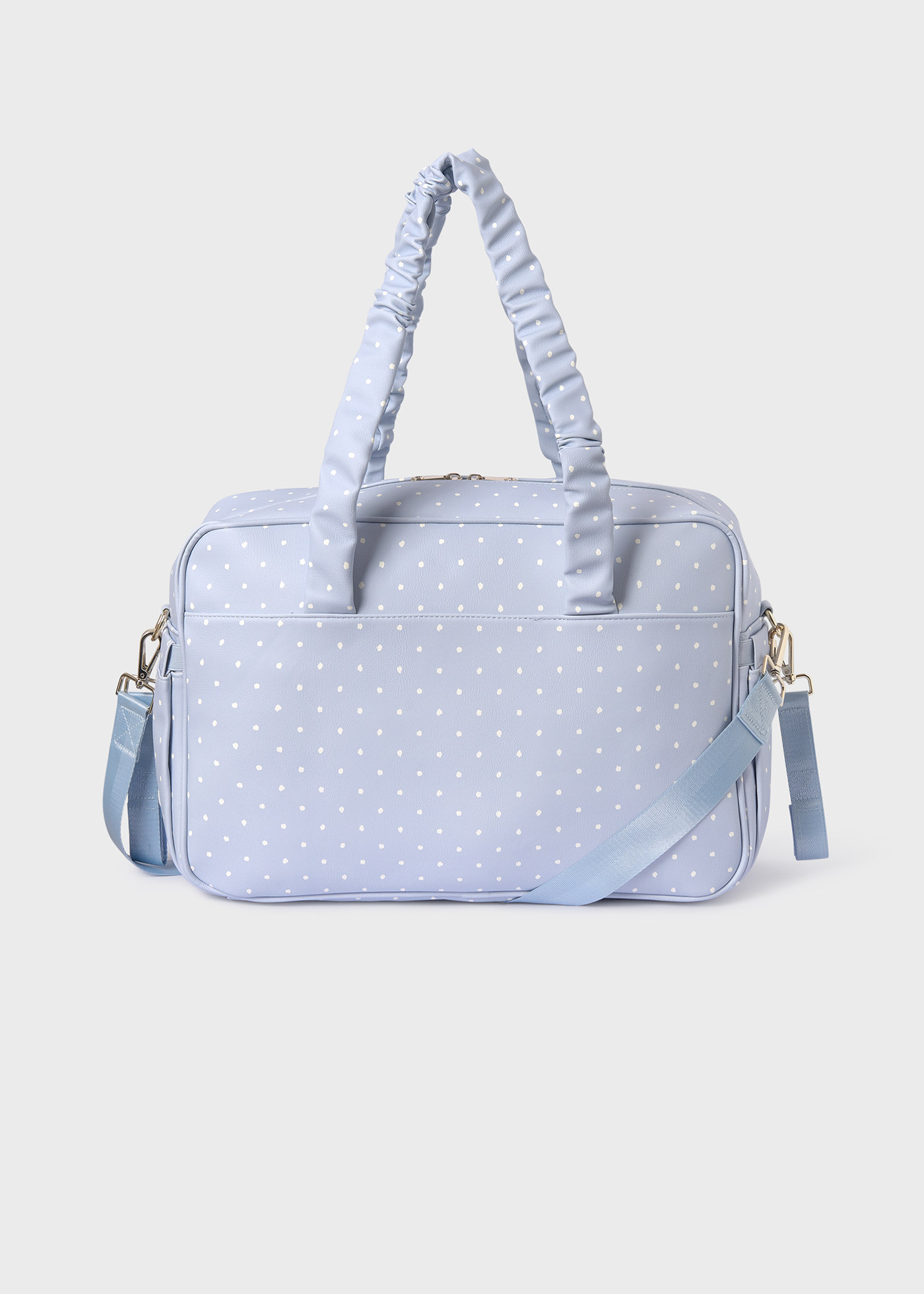 Borsa maternità pois neonato
