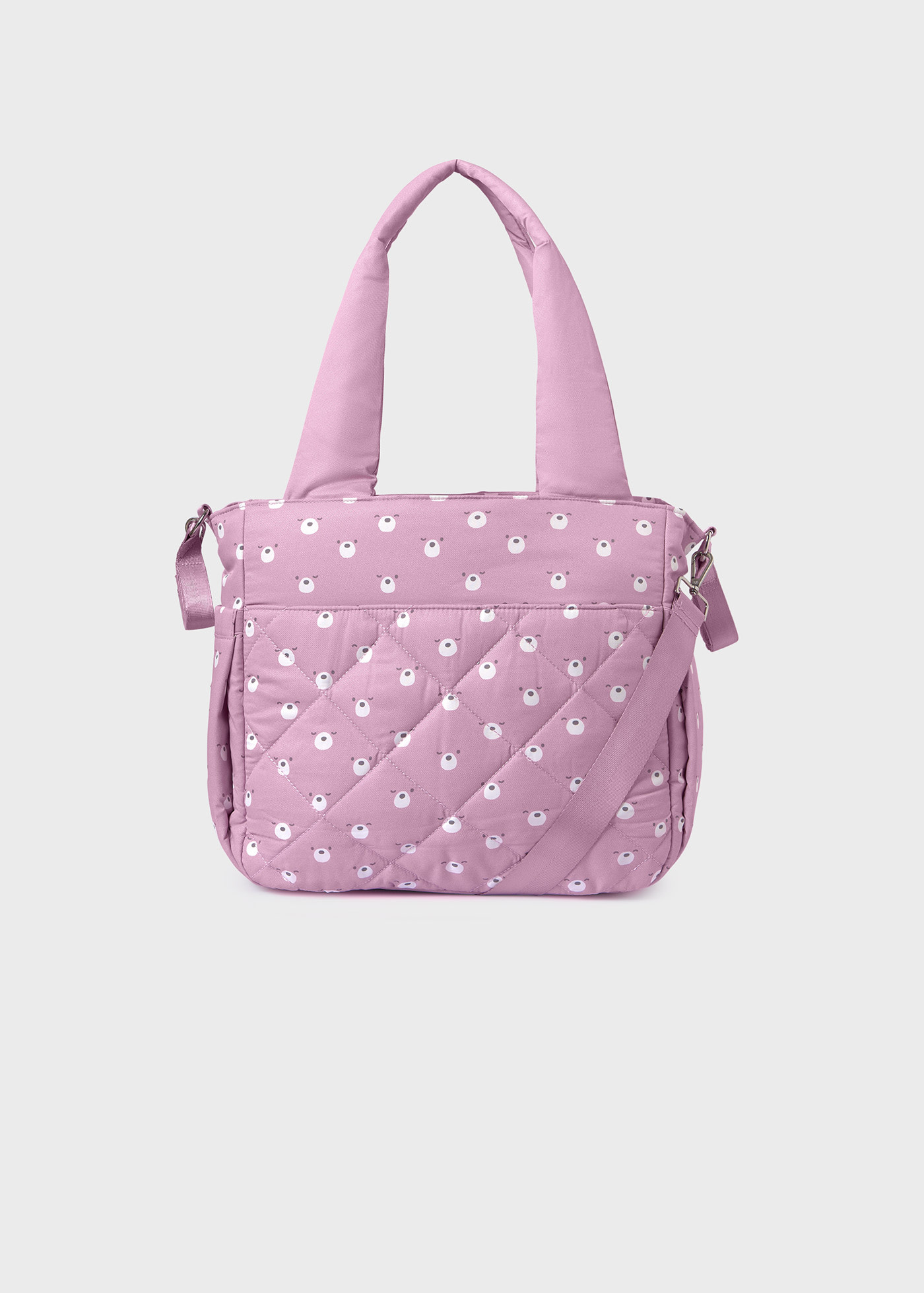 Wickeltasche gesteppt mit Accessoires Baby