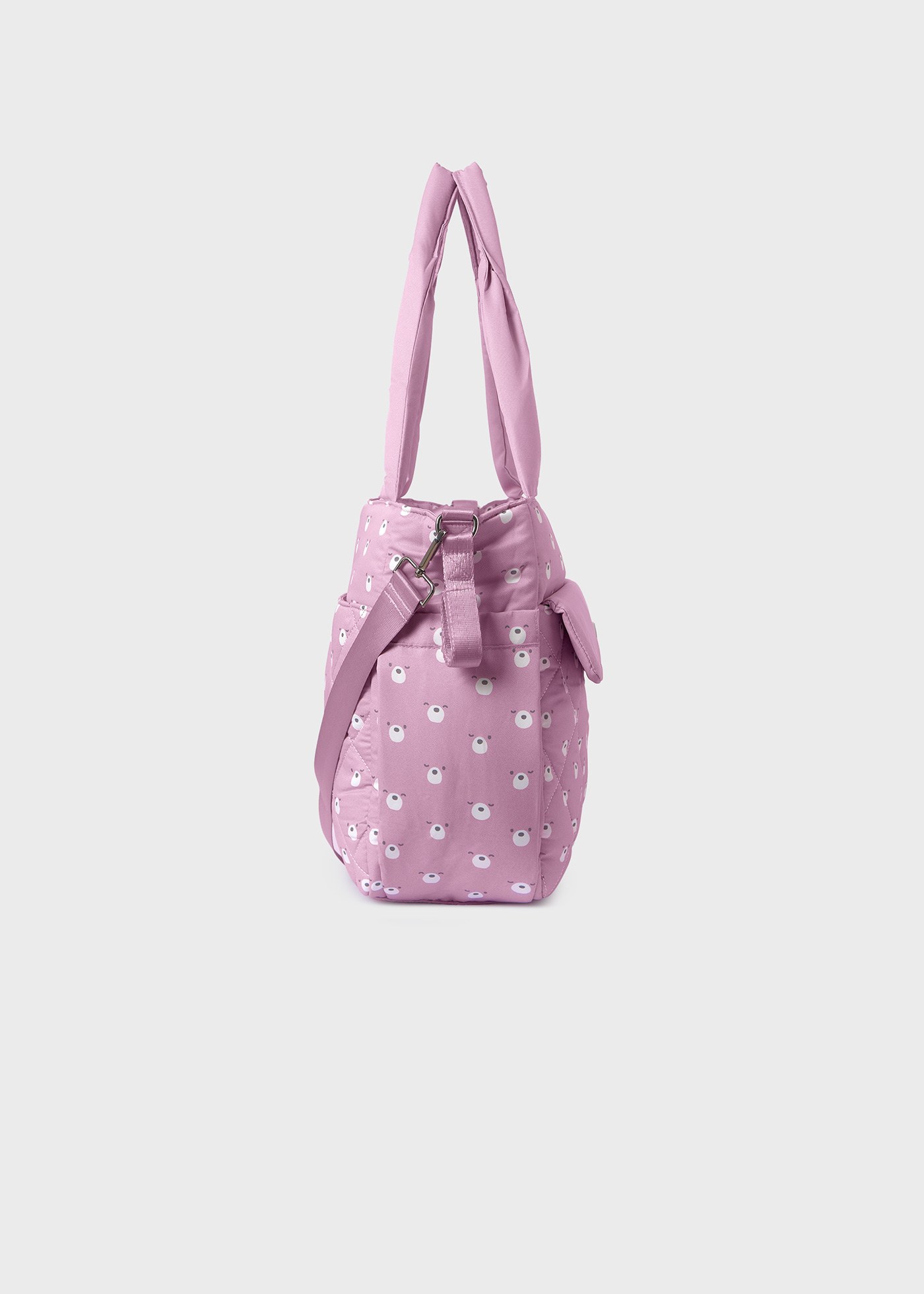 Wickeltasche gesteppt mit Accessoires Baby
