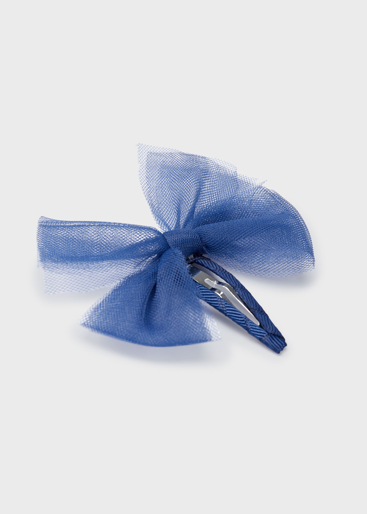 Girl tulle bow clips