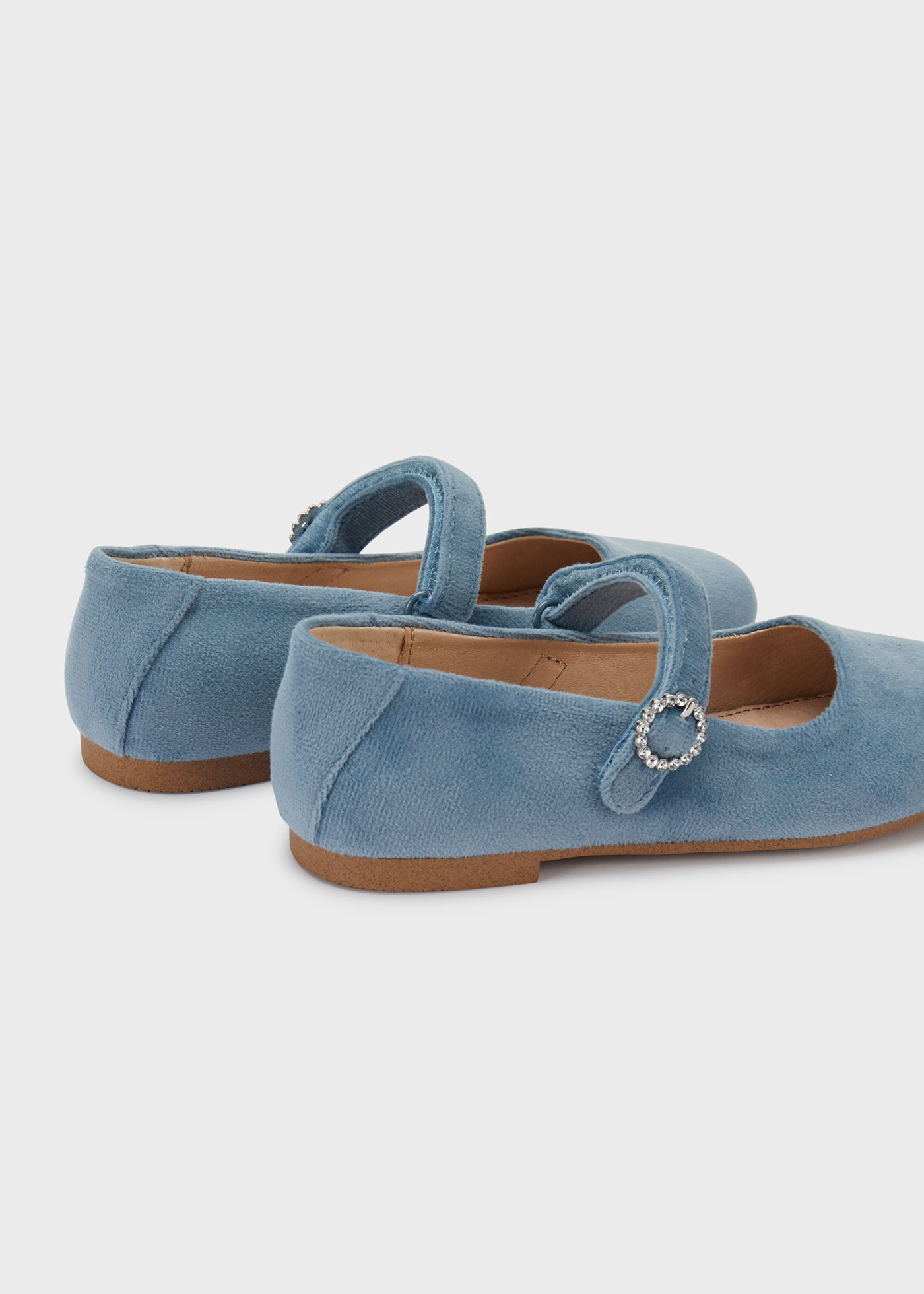 Blue velvet sale mary janes