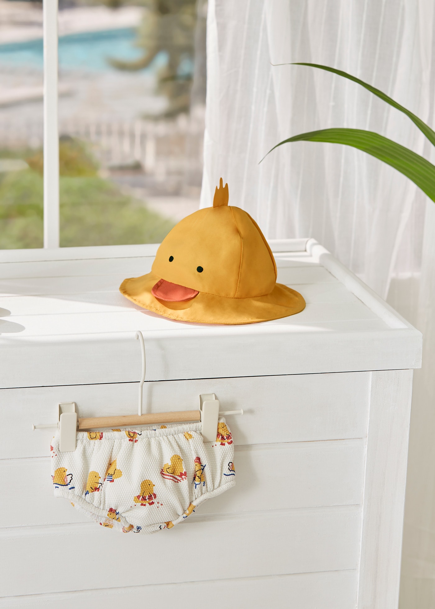 Bade-Set mit Mütze Neugeborene