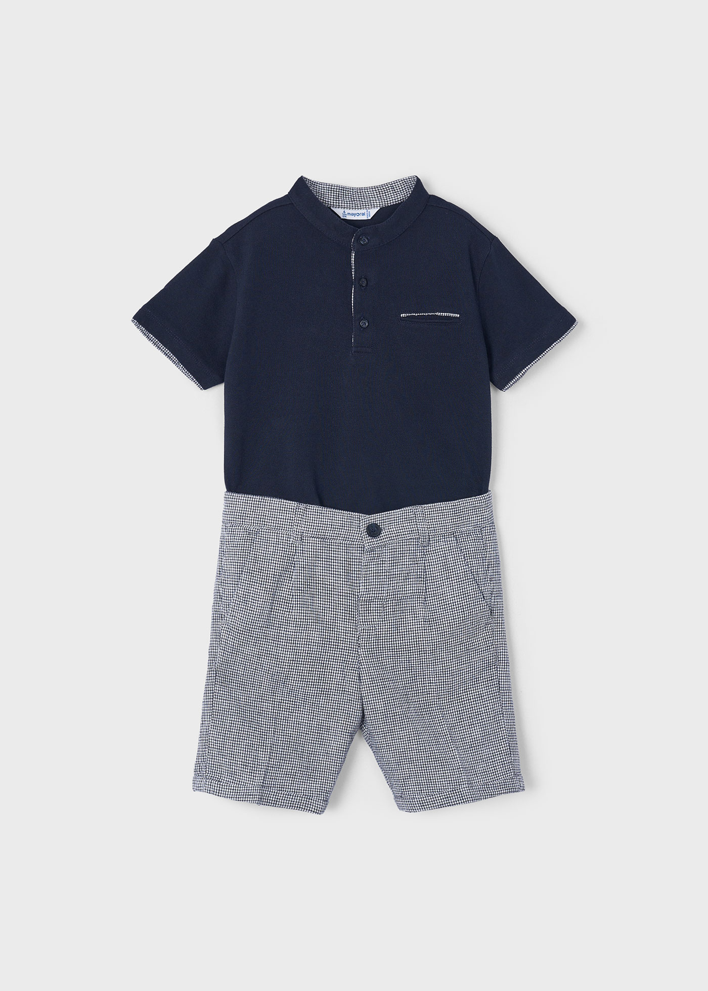 Boys 2-piece set polo shirt and shorts