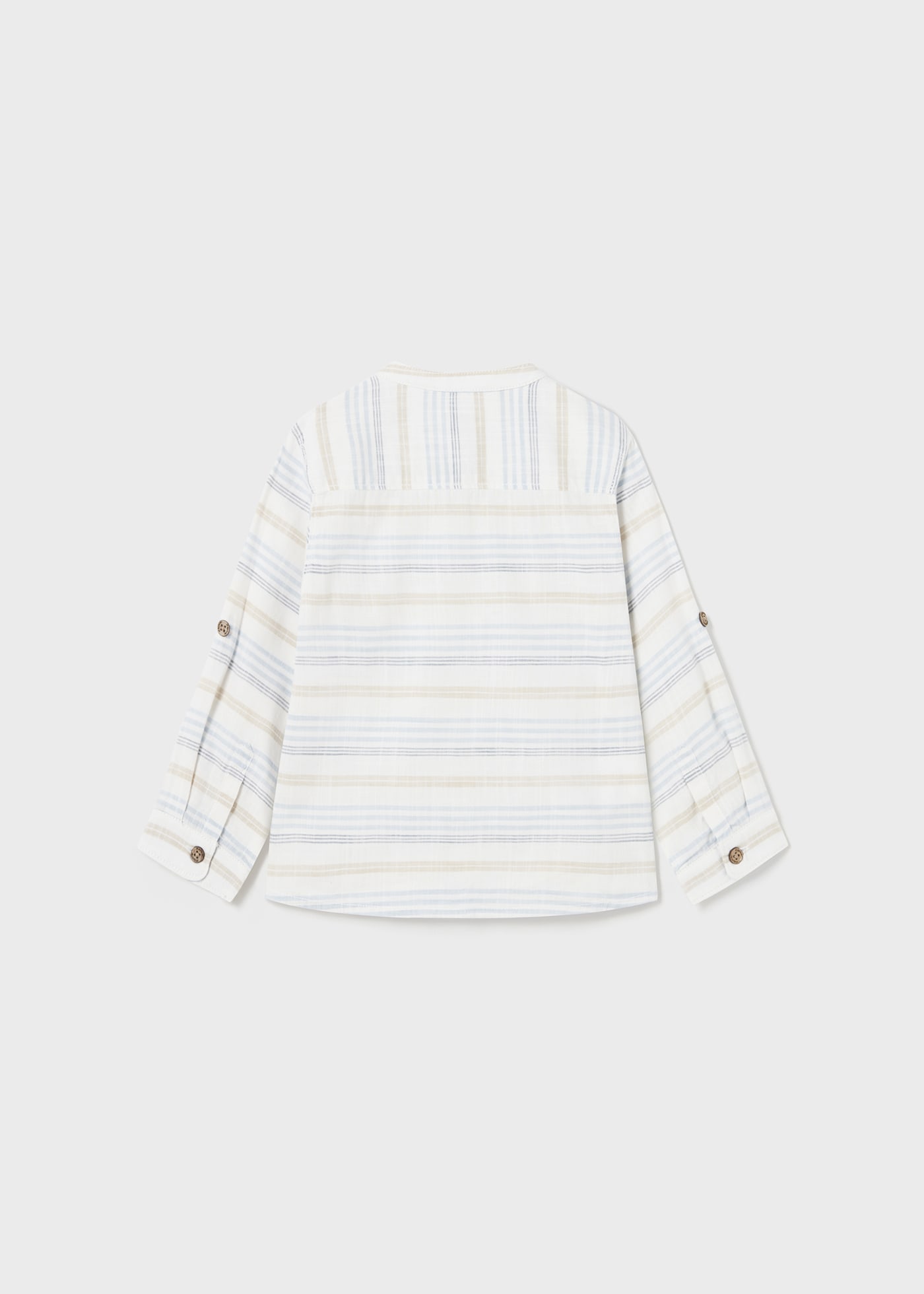 Риза Better Cotton на хоризонтални райета за бебе