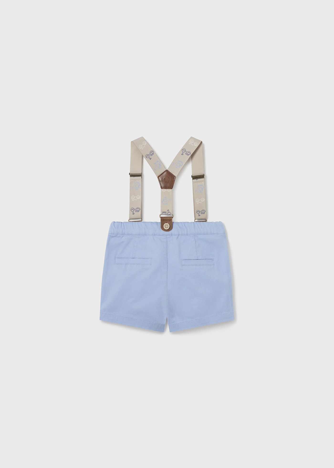 Baby bermuda shorts with braces Better Cotton
