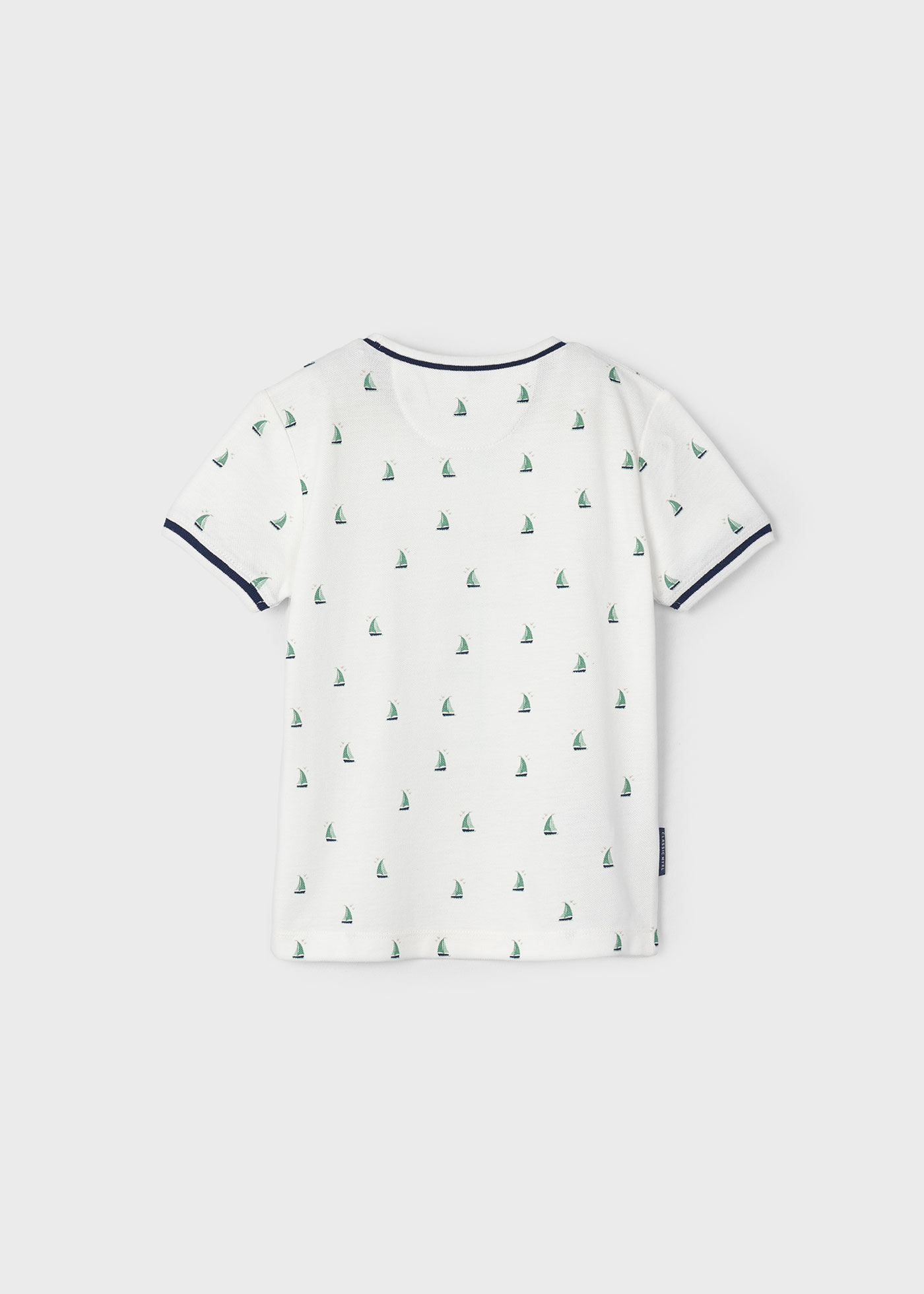 Koszulka z mini nadrukiem Better Cotton dla chłopca