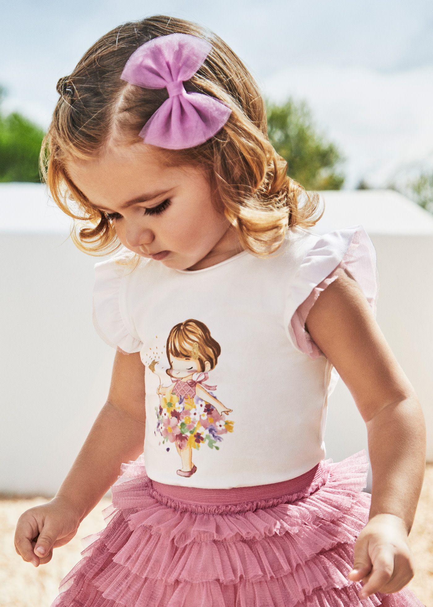 Baby Combined Tulle Top Better Cotton
