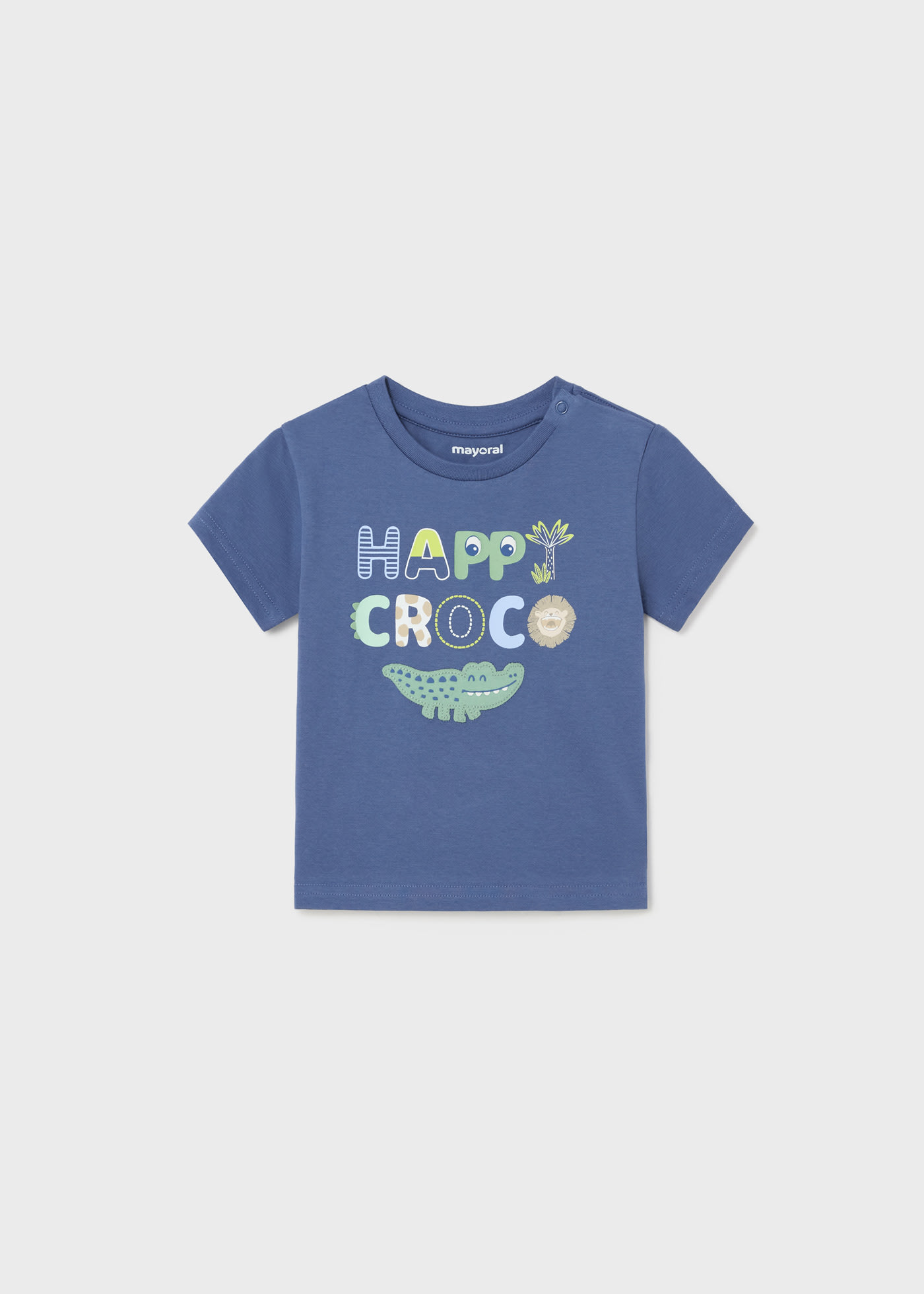 Koszulka z krokodylem Better Cotton dla niemowlęcia