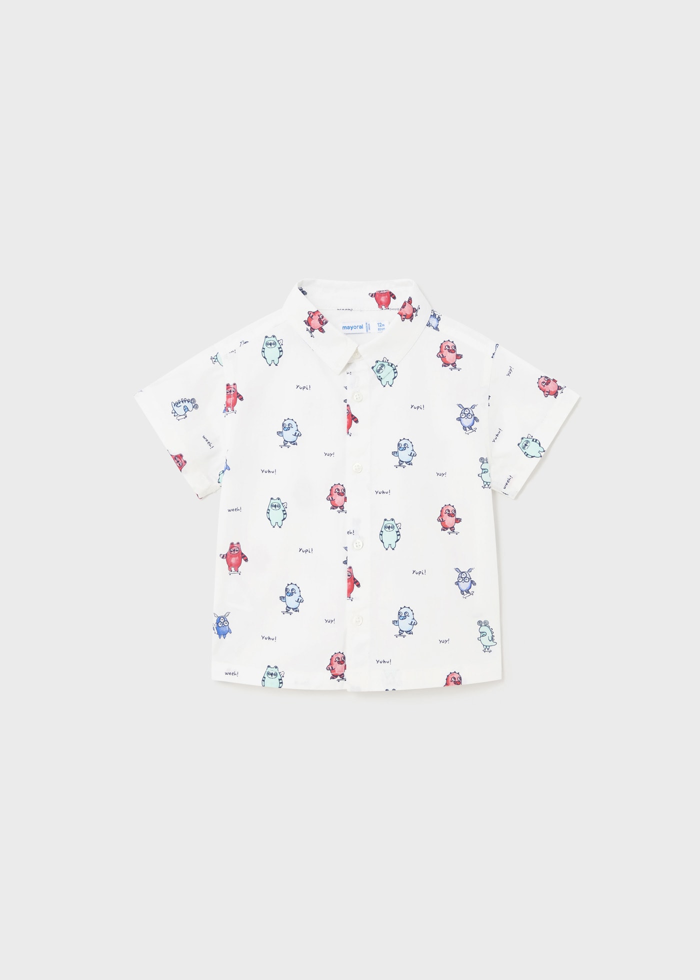 Camicia stampata Better Cotton neonato