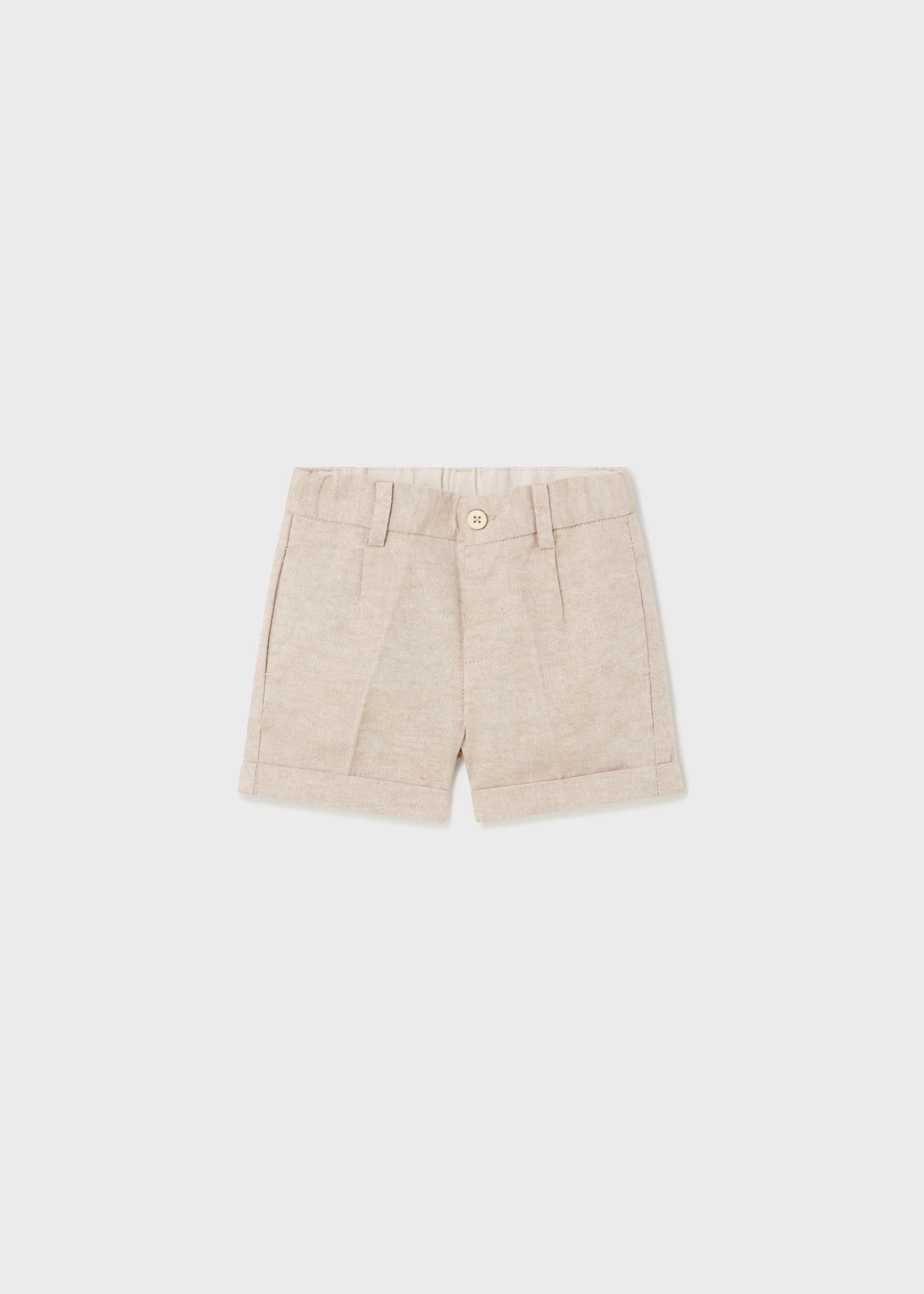 Baby Formal Linen Shorts