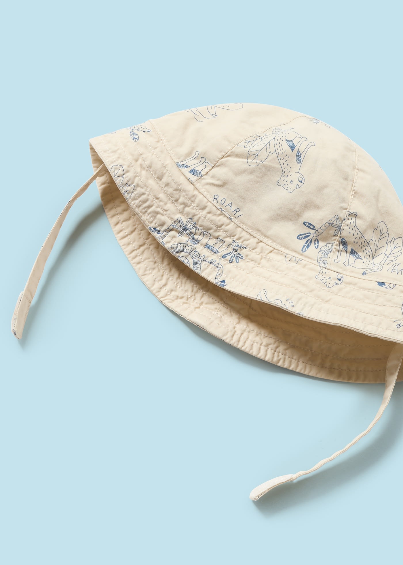 Bermuda avec bonnet réversible Better Cotton bébé