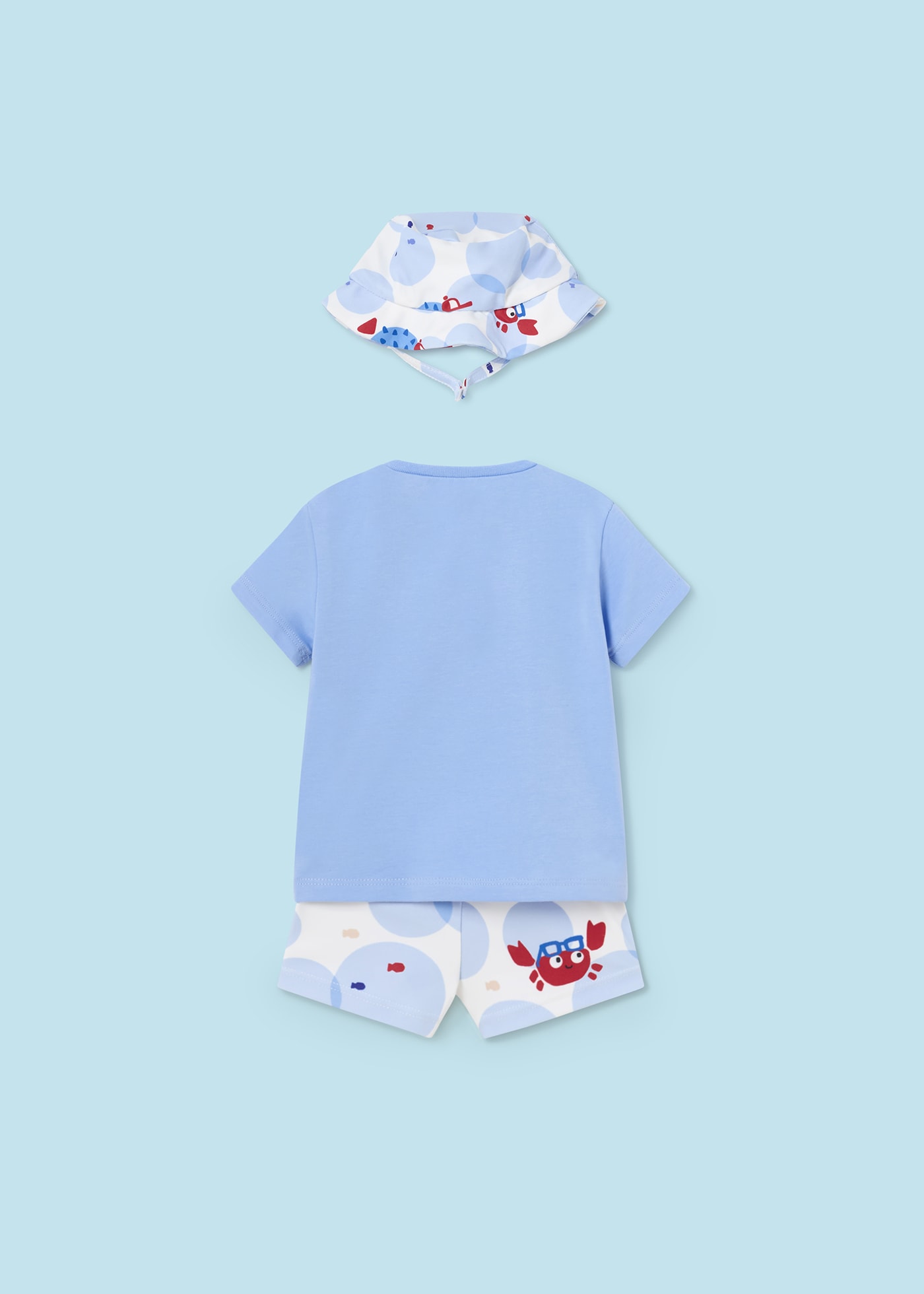 Completo 3 pezzi da mare neonato