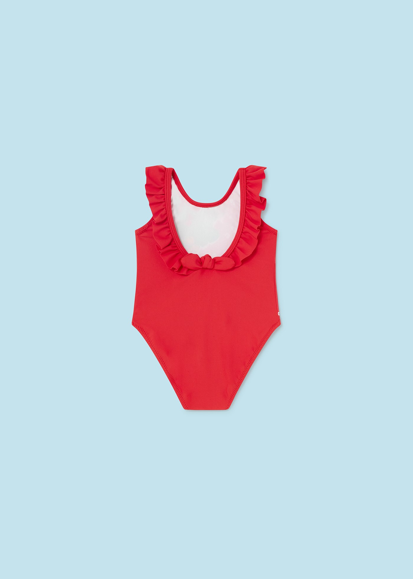 Baby printed swimsuit ruffles