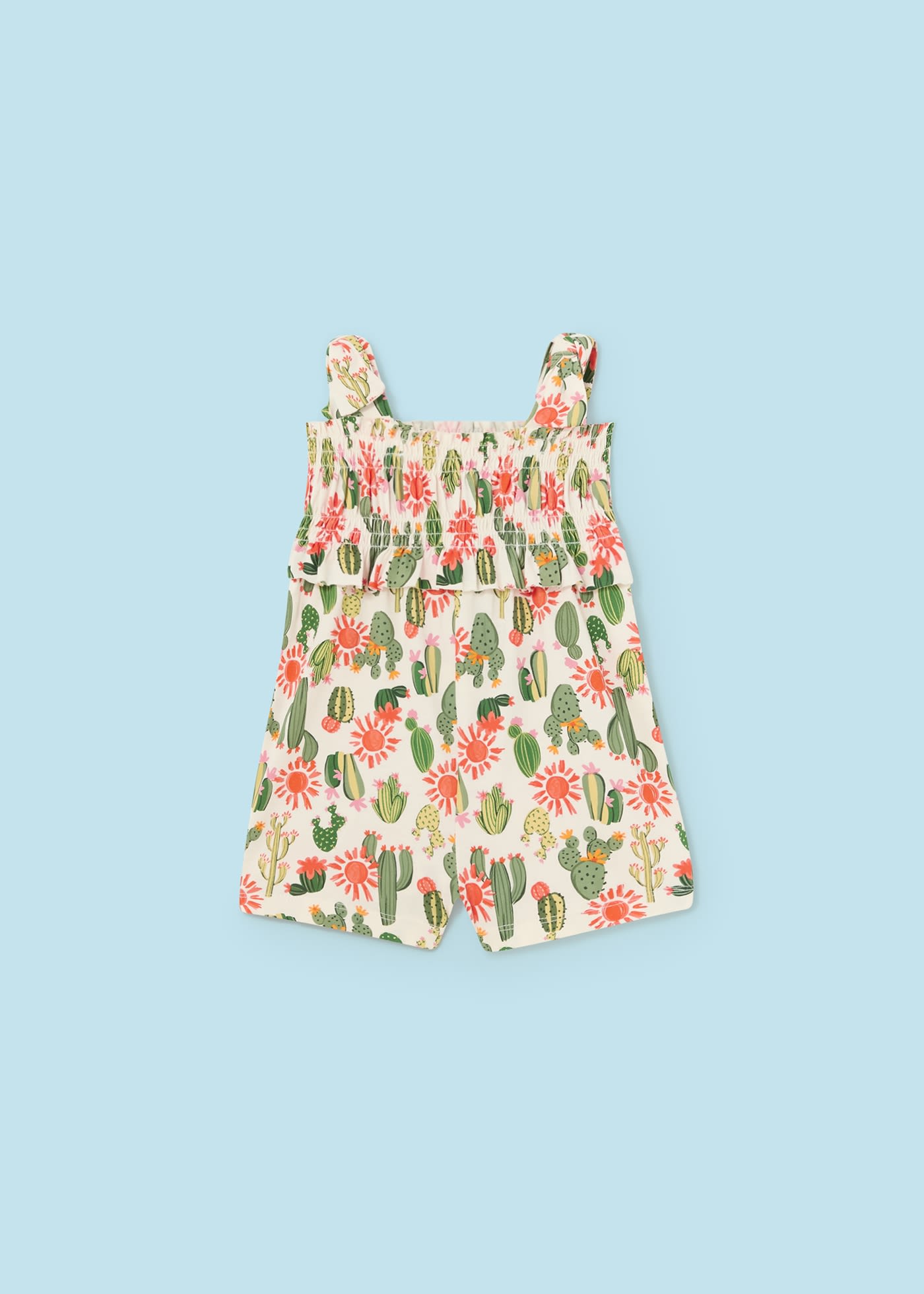 Baby Printed Smock Playsuit Better Cotton