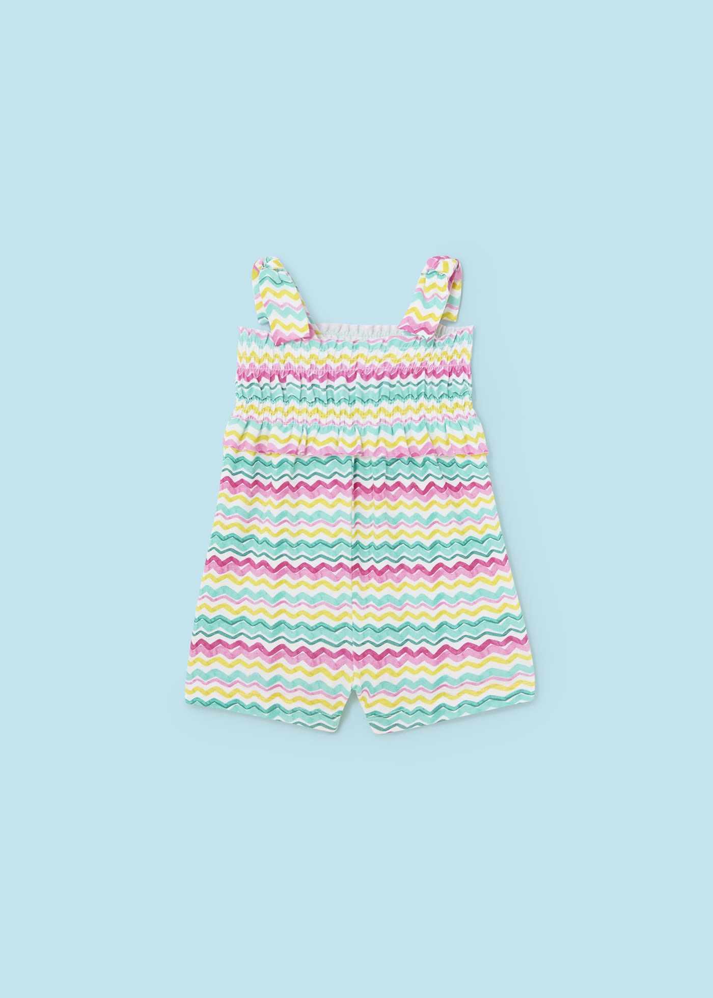 Baby Printed Smock Playsuit Better Cotton