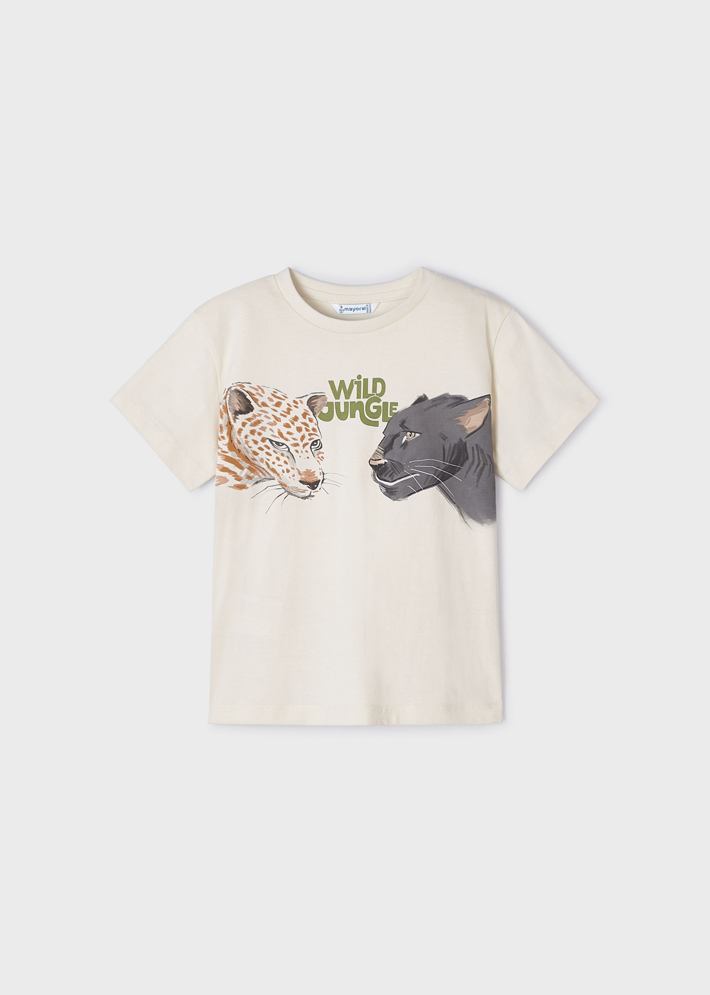 Тениска с животни Better Cotton за момче