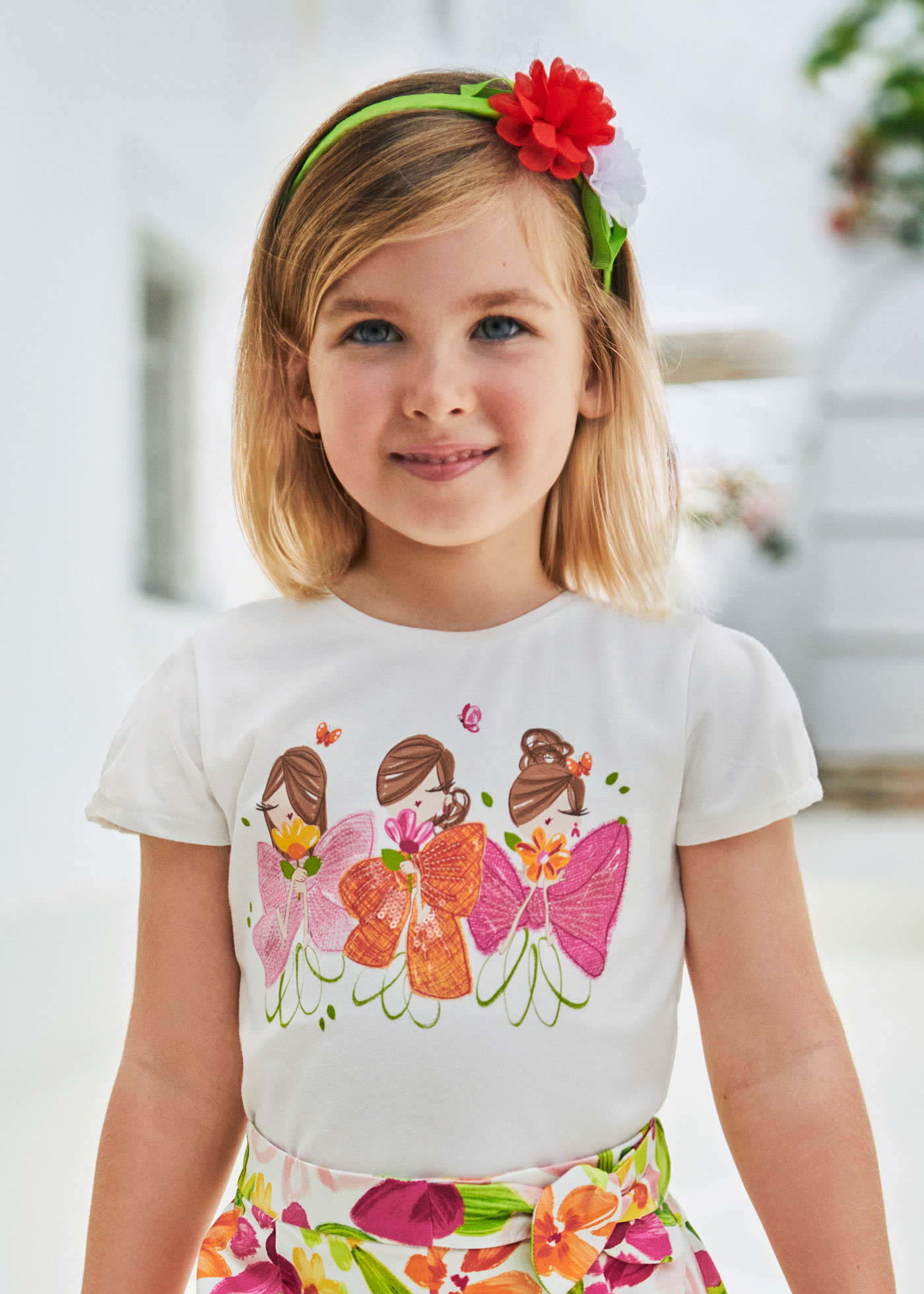 Girls printed t-shirt Better Cotton