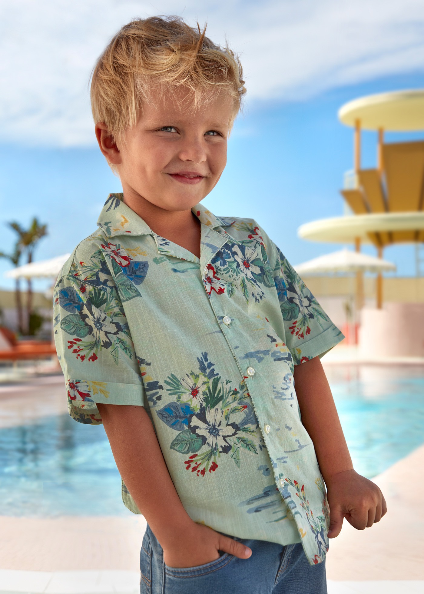 Chemise resort Better Cotton garçon