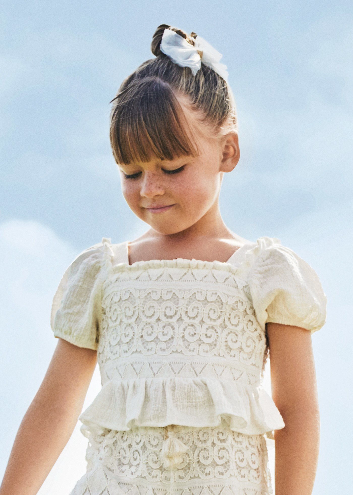 Girls crochet top