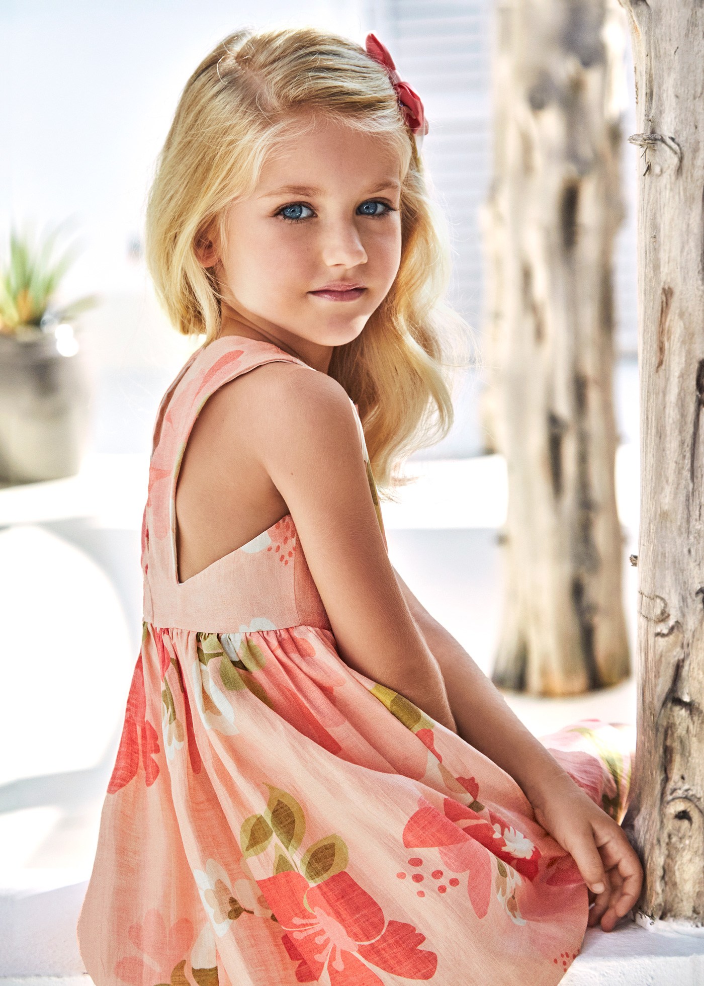 Girls Lilac Bow Dress – Occasionwear for Kids