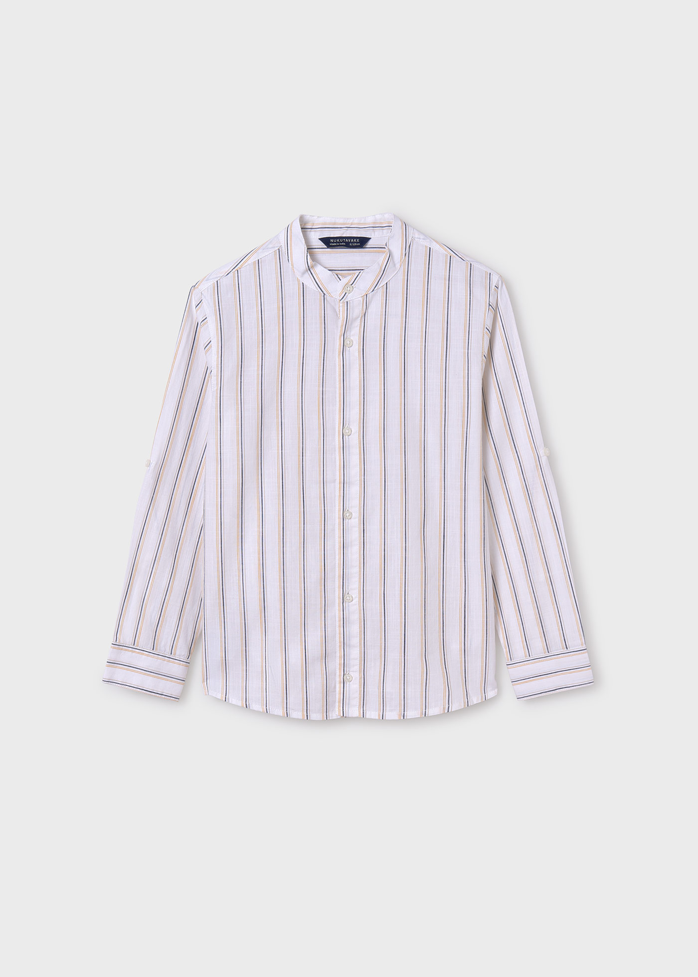 Boy Long Sleeved Striped Shirt Better Cotton