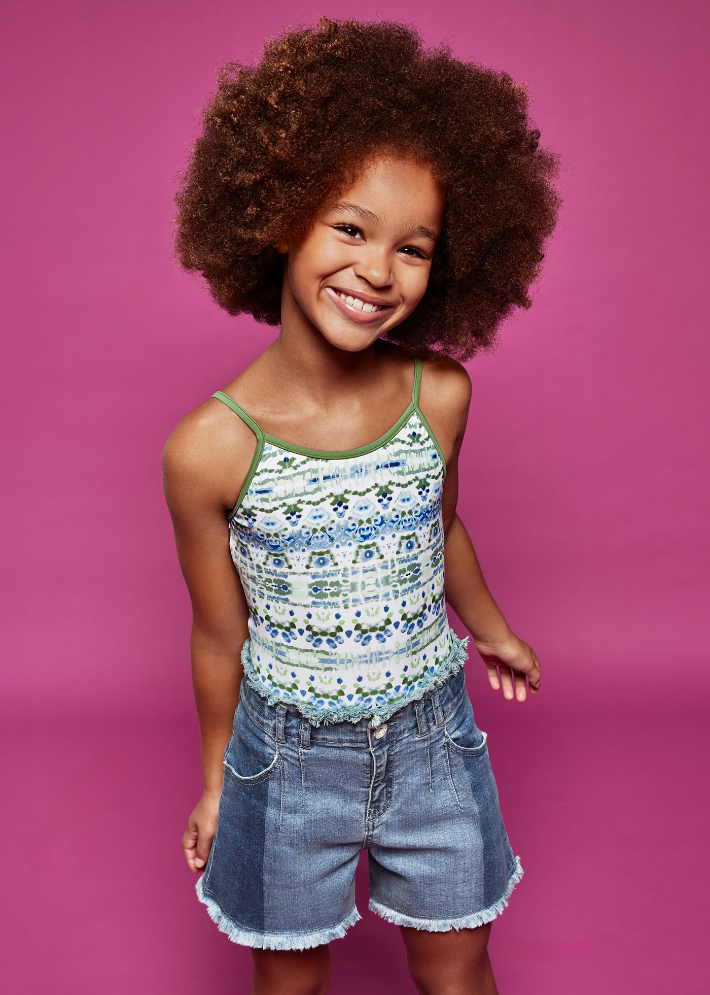 Girl Denim Shorts Better Cotton