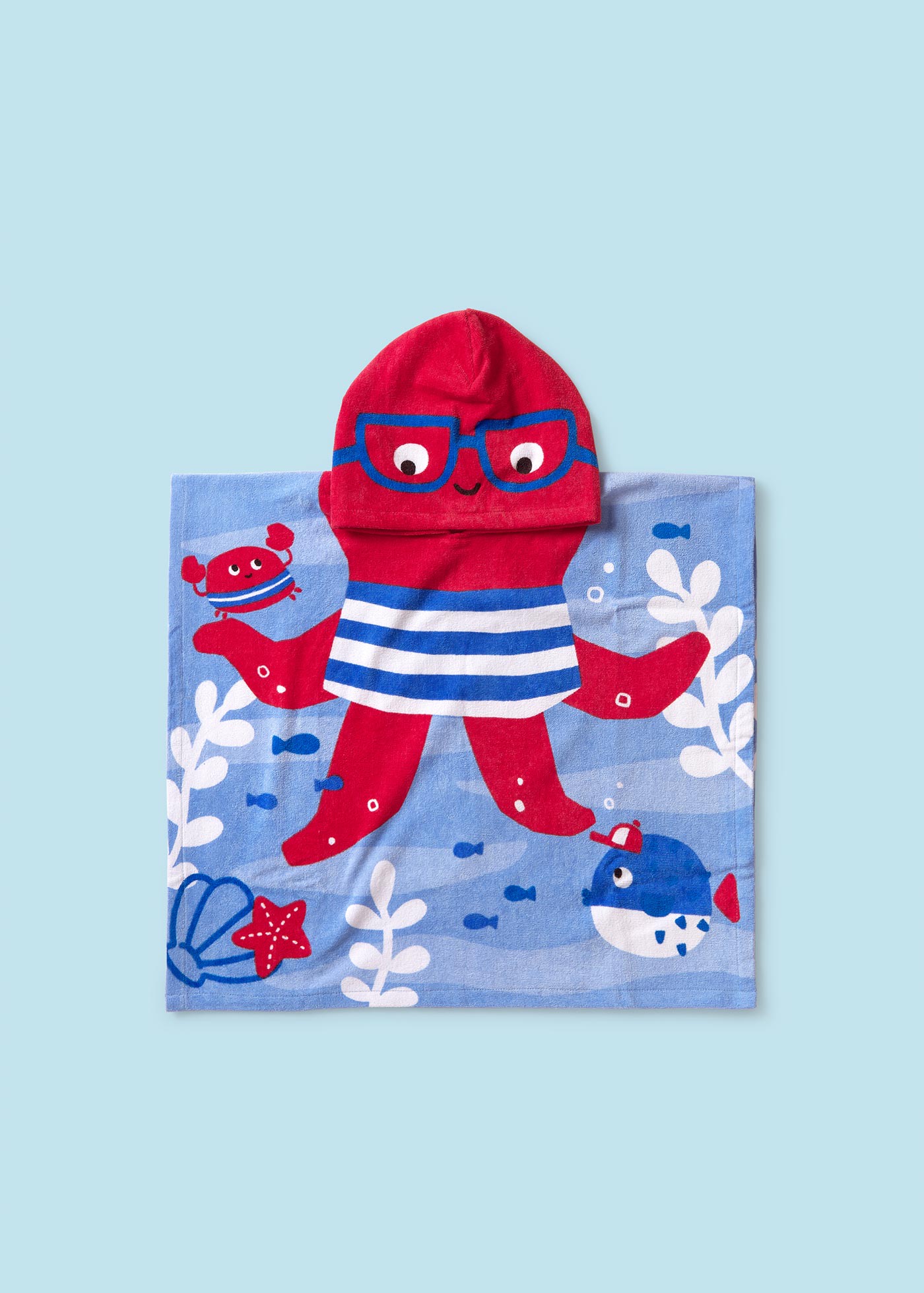 Baby beach hooded towel Better Cotton
